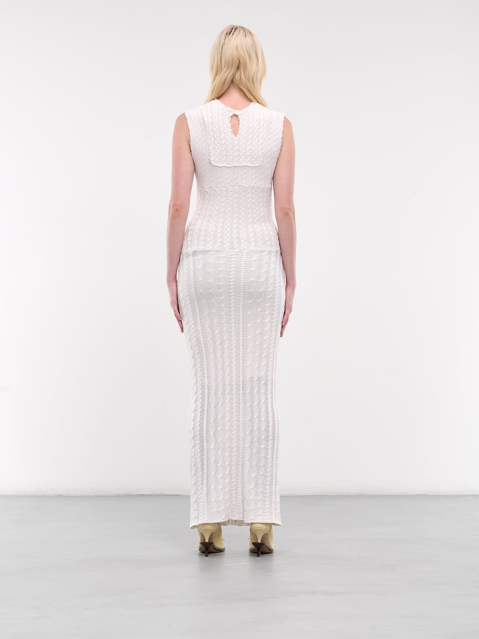 Kenny Knit Maxi Dress (KENNY-WHITE)