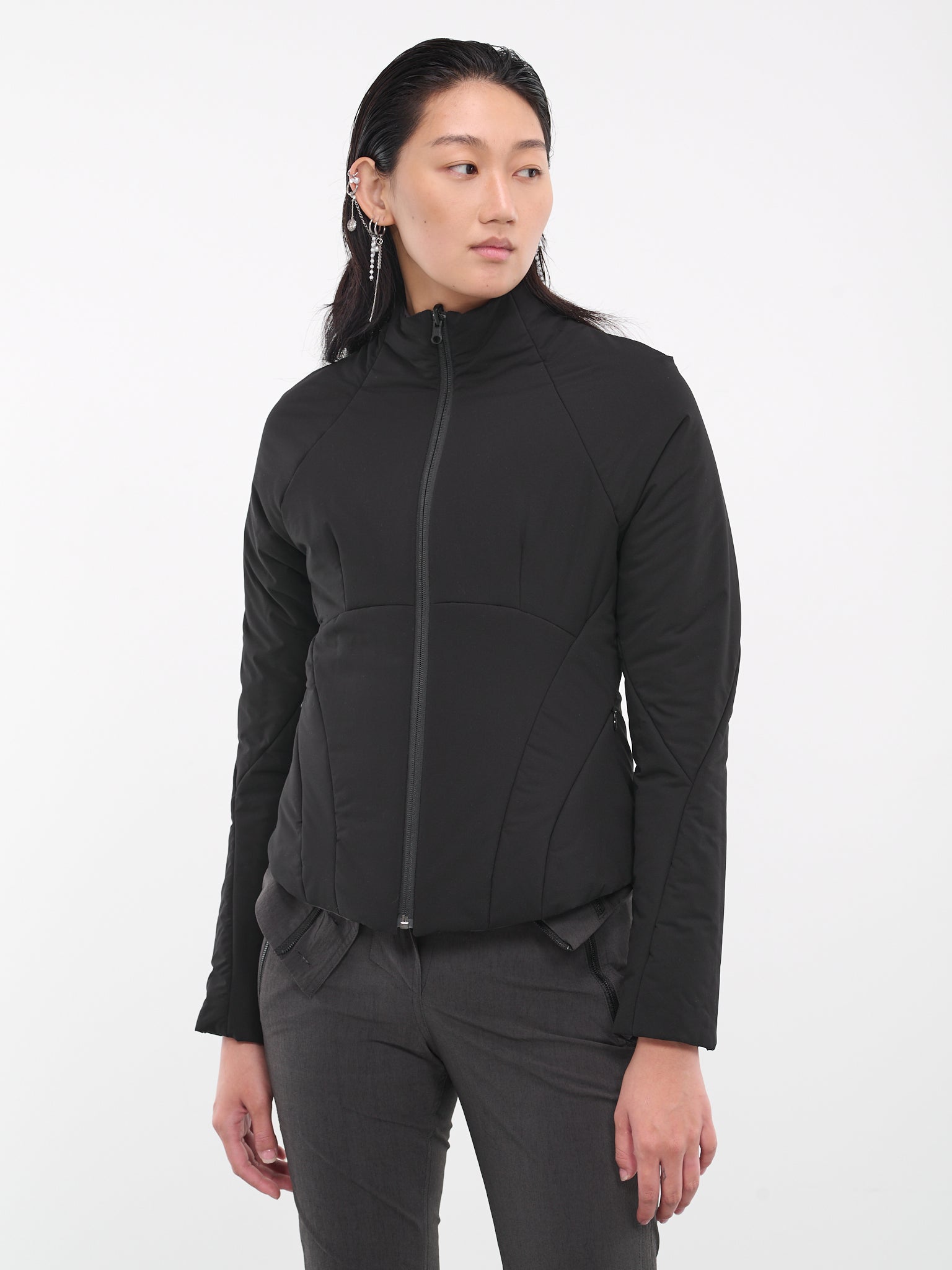 Reversible Padded Jacket (JK4K-BLACK-F23)