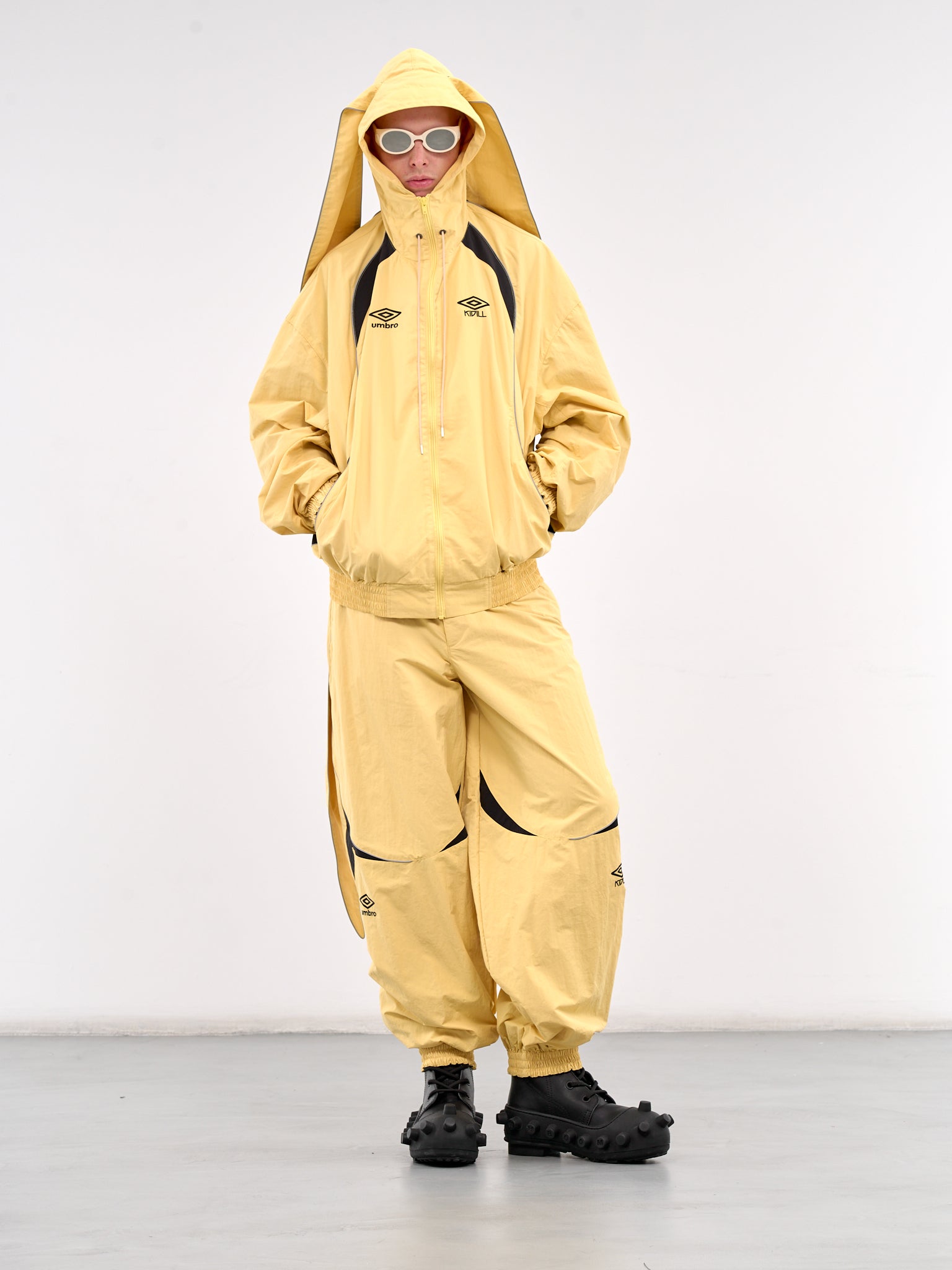 Bunny Ear Track Pants (KL916-YELLOW)