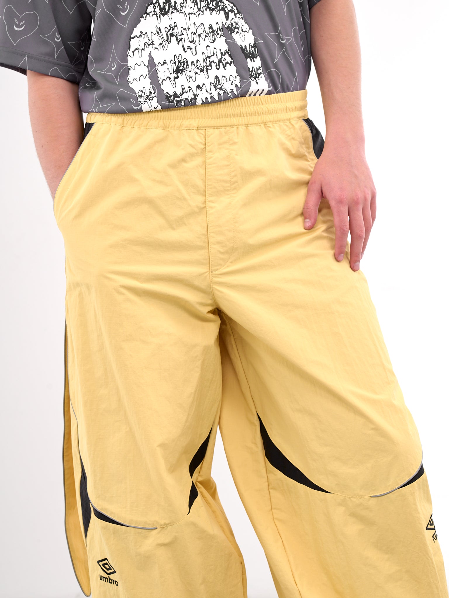 Bunny Ear Track Pants (KL916-YELLOW)