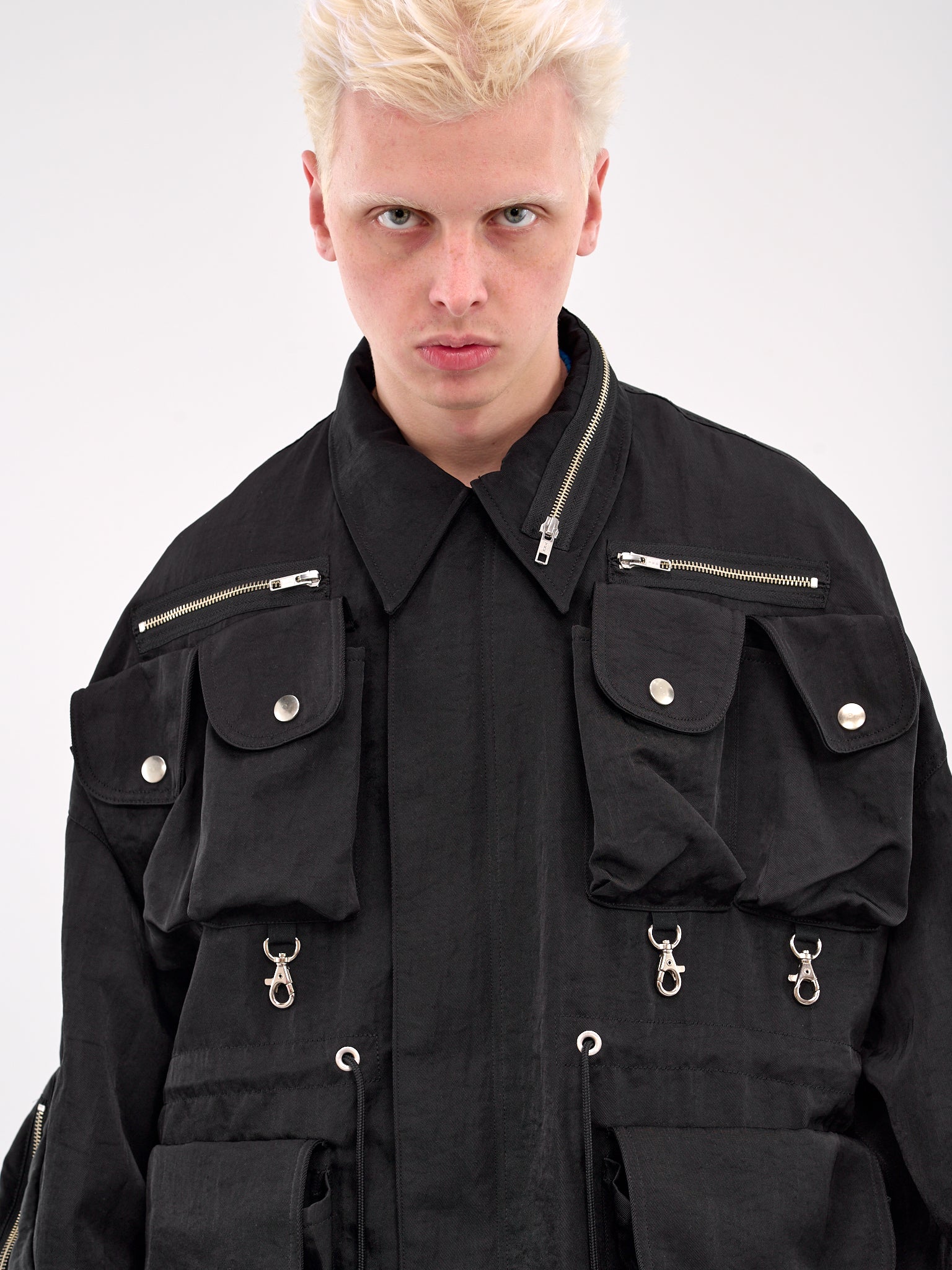 Patch Pocket Jacket (KL920-BLACK)