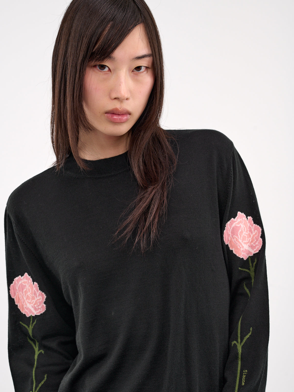 Carnation Jumper (KMK14-0647-BLACK)