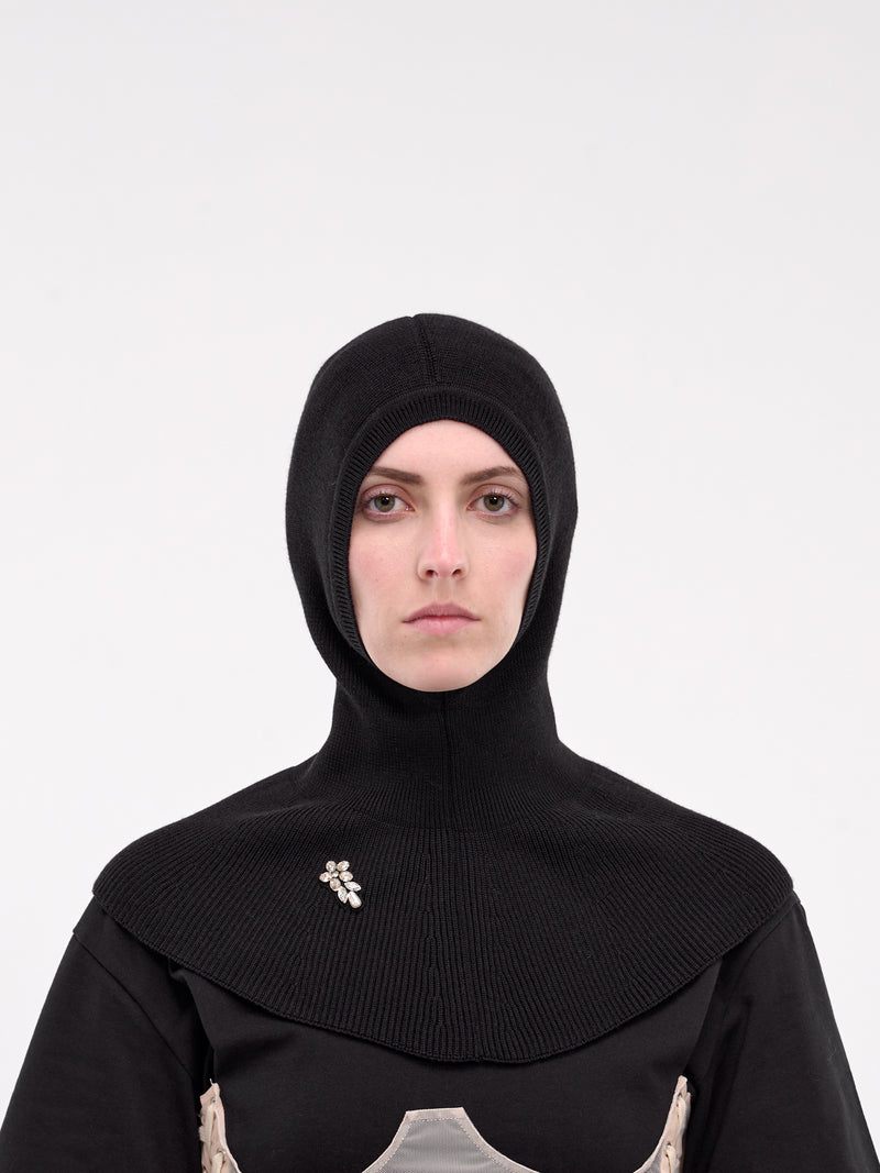 Merino-Silk Balaclava (KMK5MB-0647-BLACK-JET)