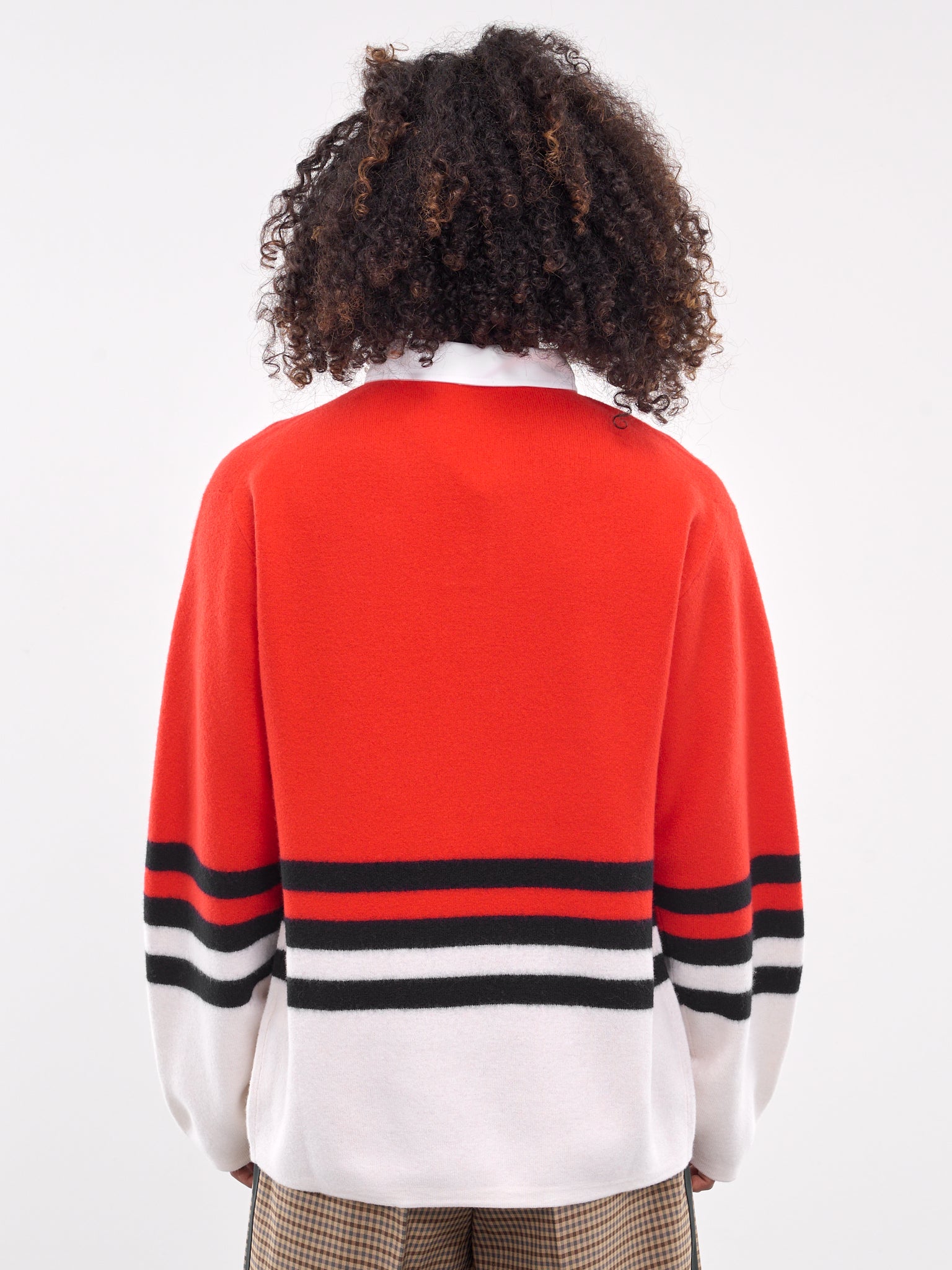 Cypher Polo Sweater (KN13-WO07-349-RED-MULTI)