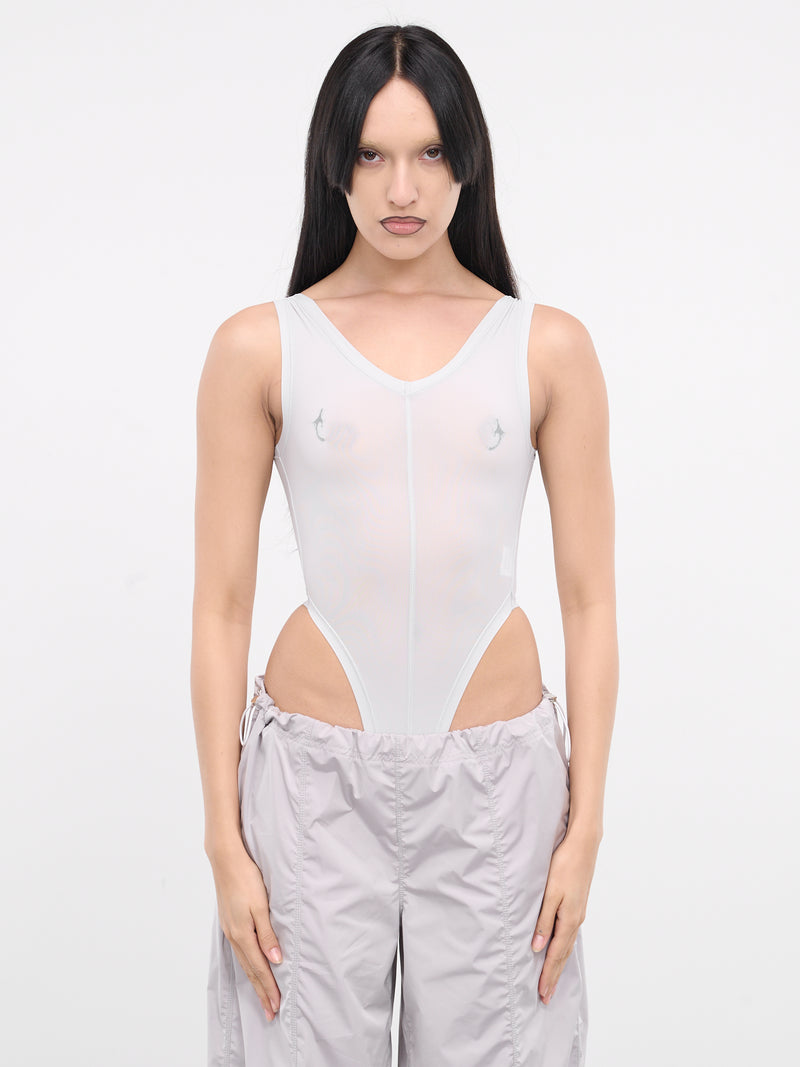 White Rose Bodysuit (Long-Sleeve), Bodysuits for Women – Georgia Rose Label