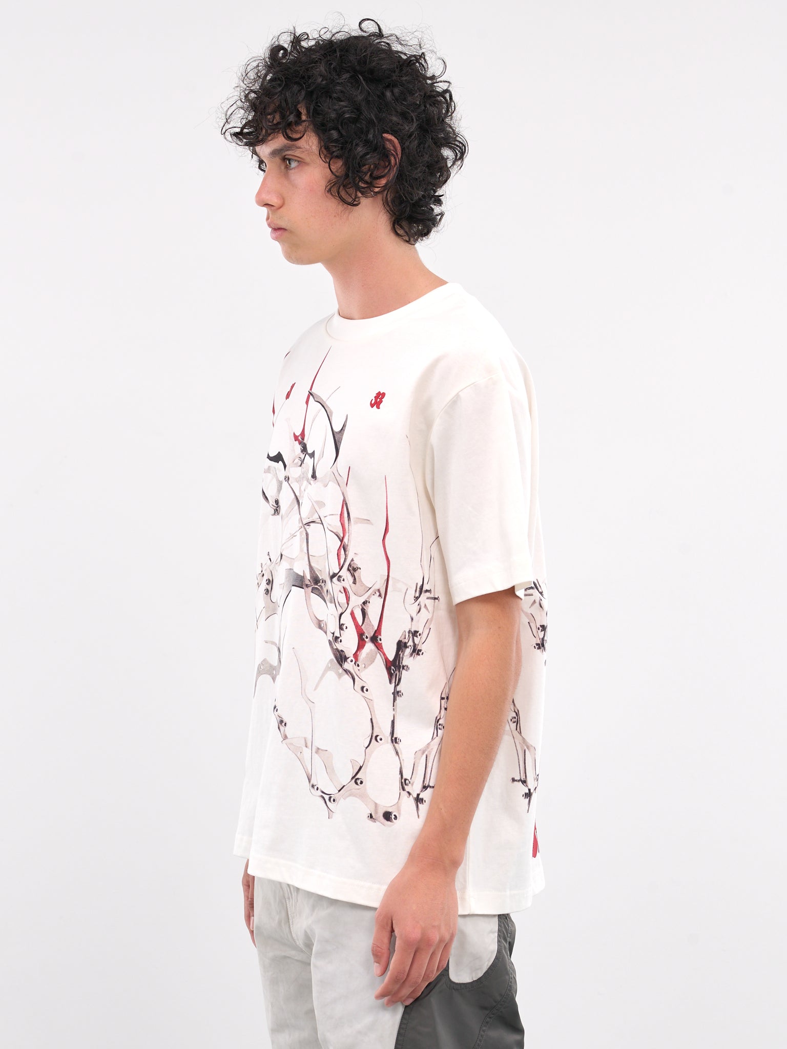 Printed Tee (KUF4MH02CP-JE130-WHITE)