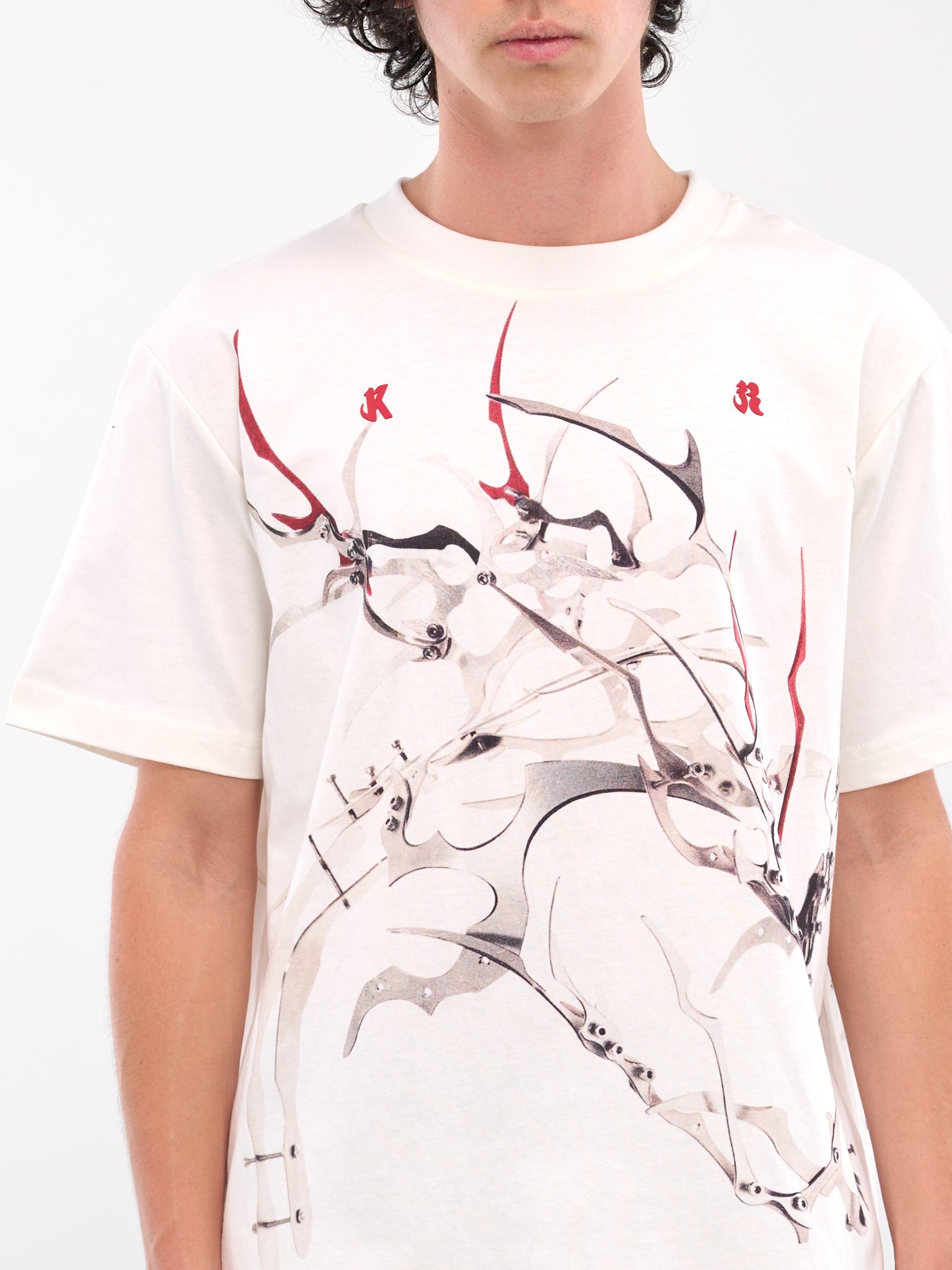 Printed Tee (KUF4MH02CP-JE130-WHITE)