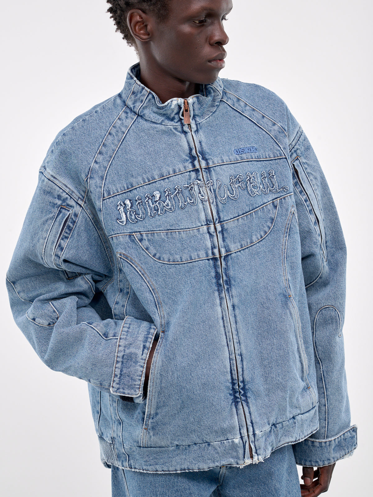 Rider Denim Jacket (KUF4MJ03AP-TE427-BLUE)