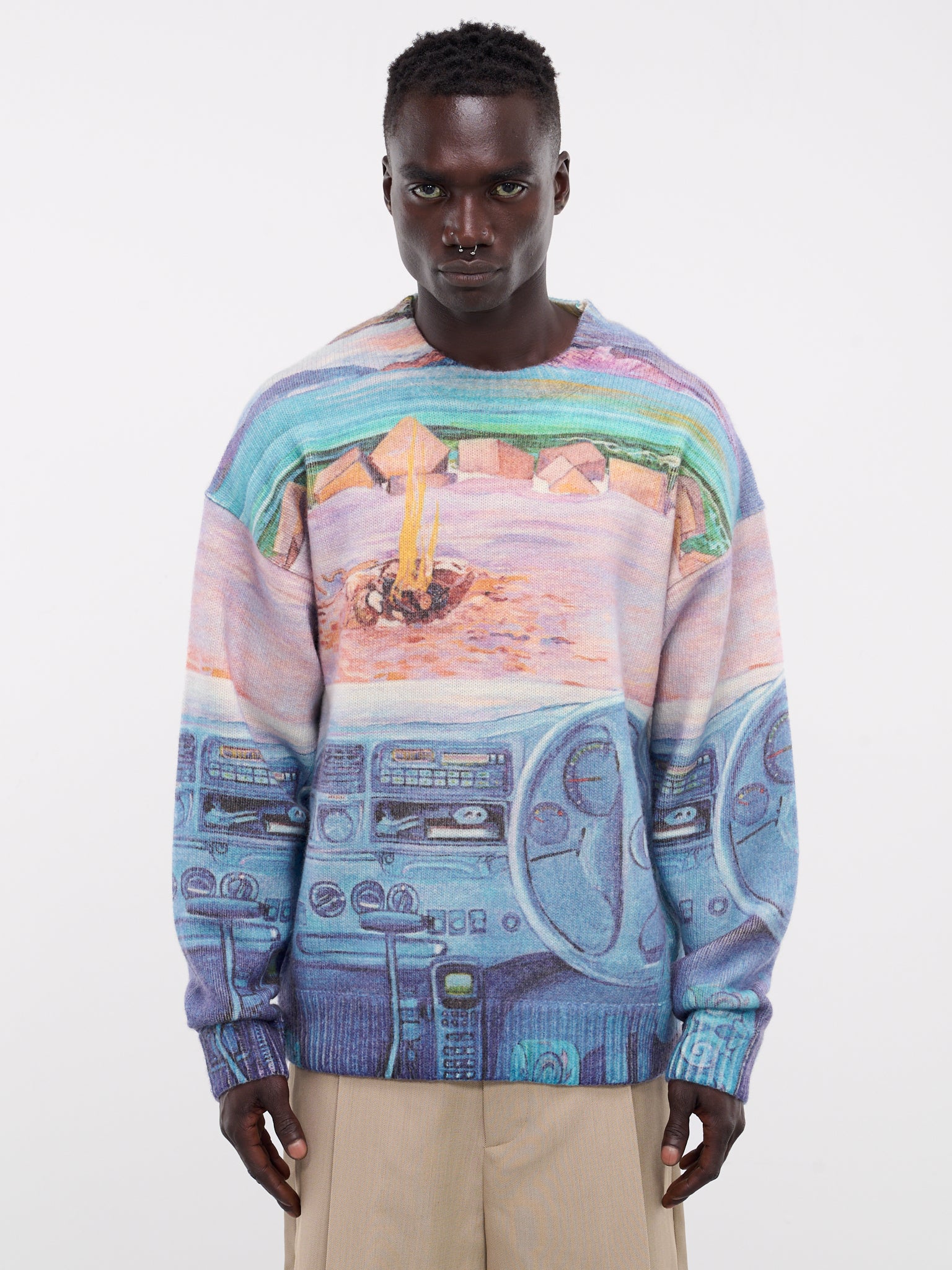 JW ANDERSON Printed Jumper | H.Lorenzo - front