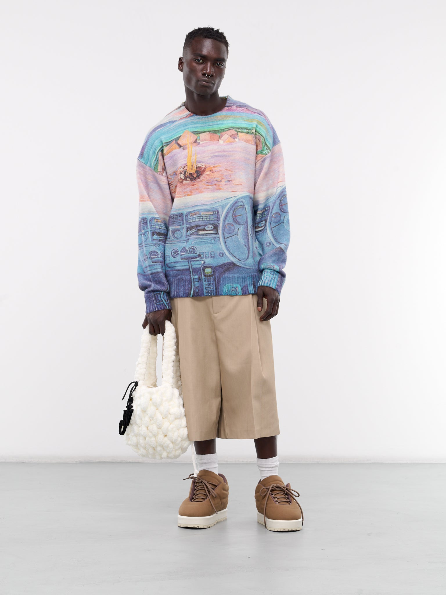 JW ANDERSON Printed Jumper | H.Lorenzo - styled