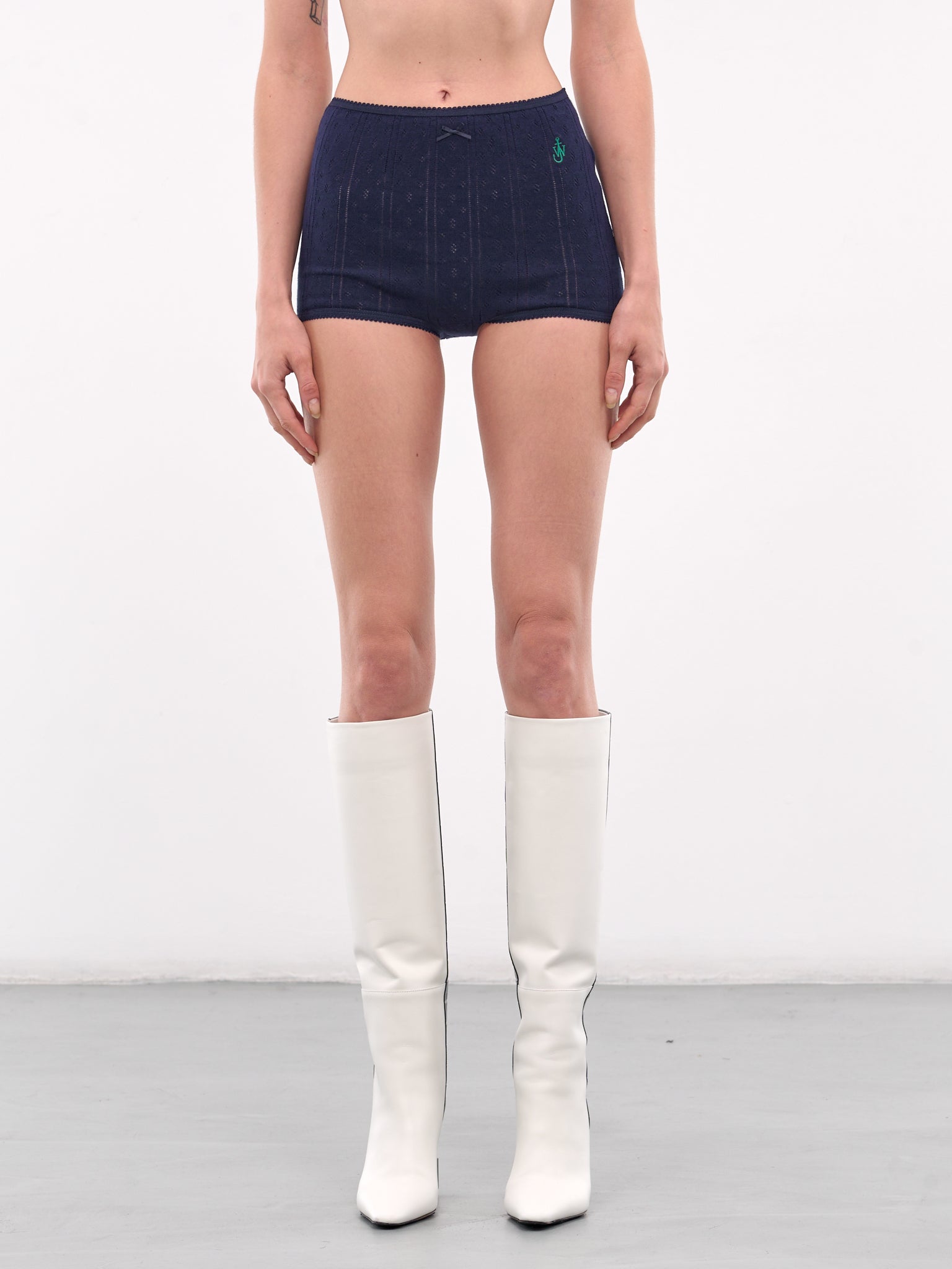 Pointelle Shorts (KW1278-YN0389-NAVY)