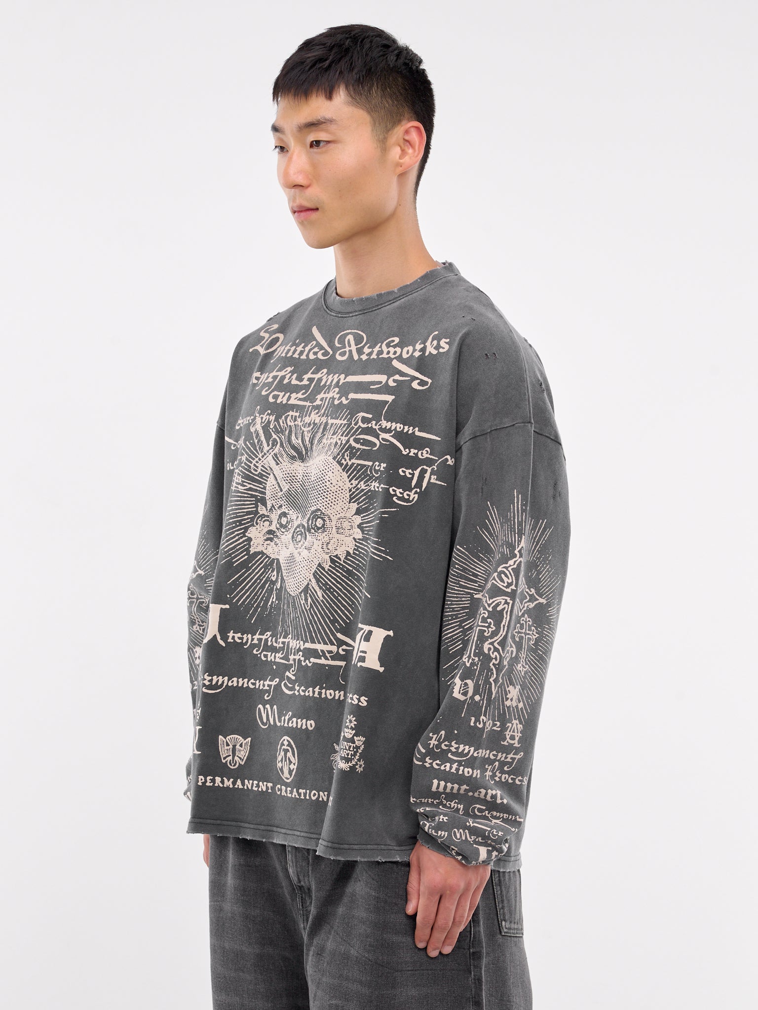 Spiritual Long Sleeve Tee (LONGSLEEVE-SPIRITUAL-BLACK)