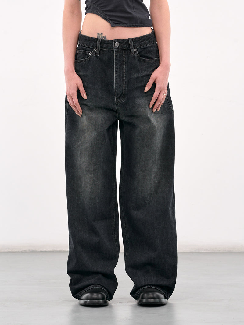 Dirty Baggy Jeans (LR251DPASP03-BLUE)