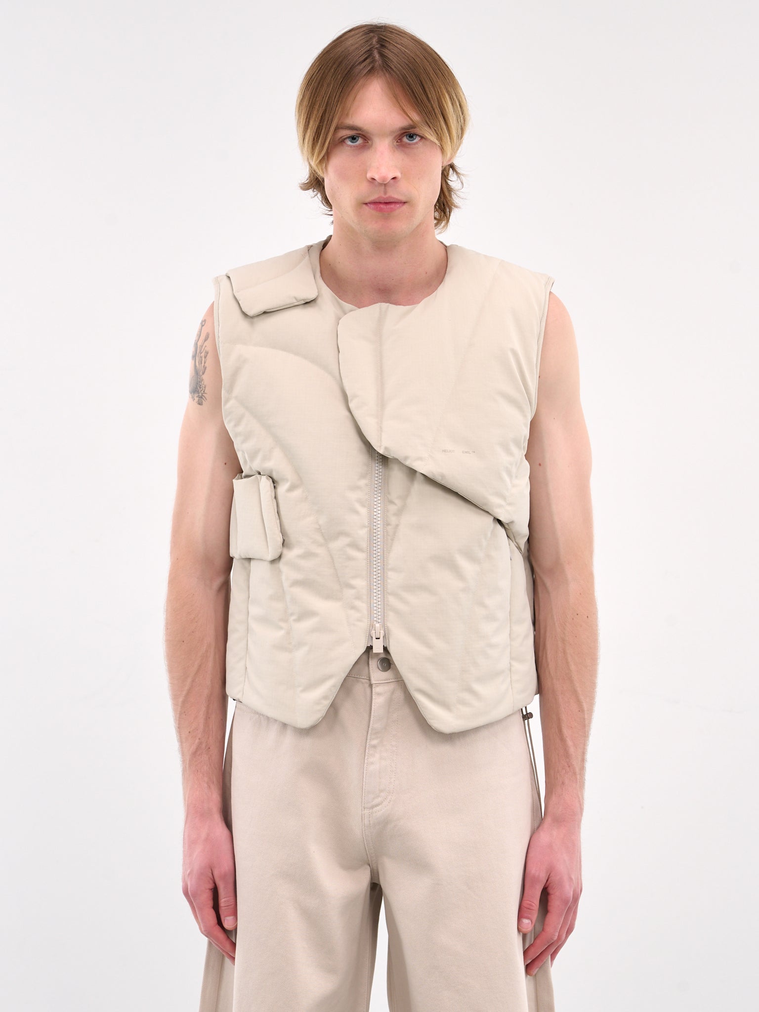 Padded Vest (M-03-003-STONE)