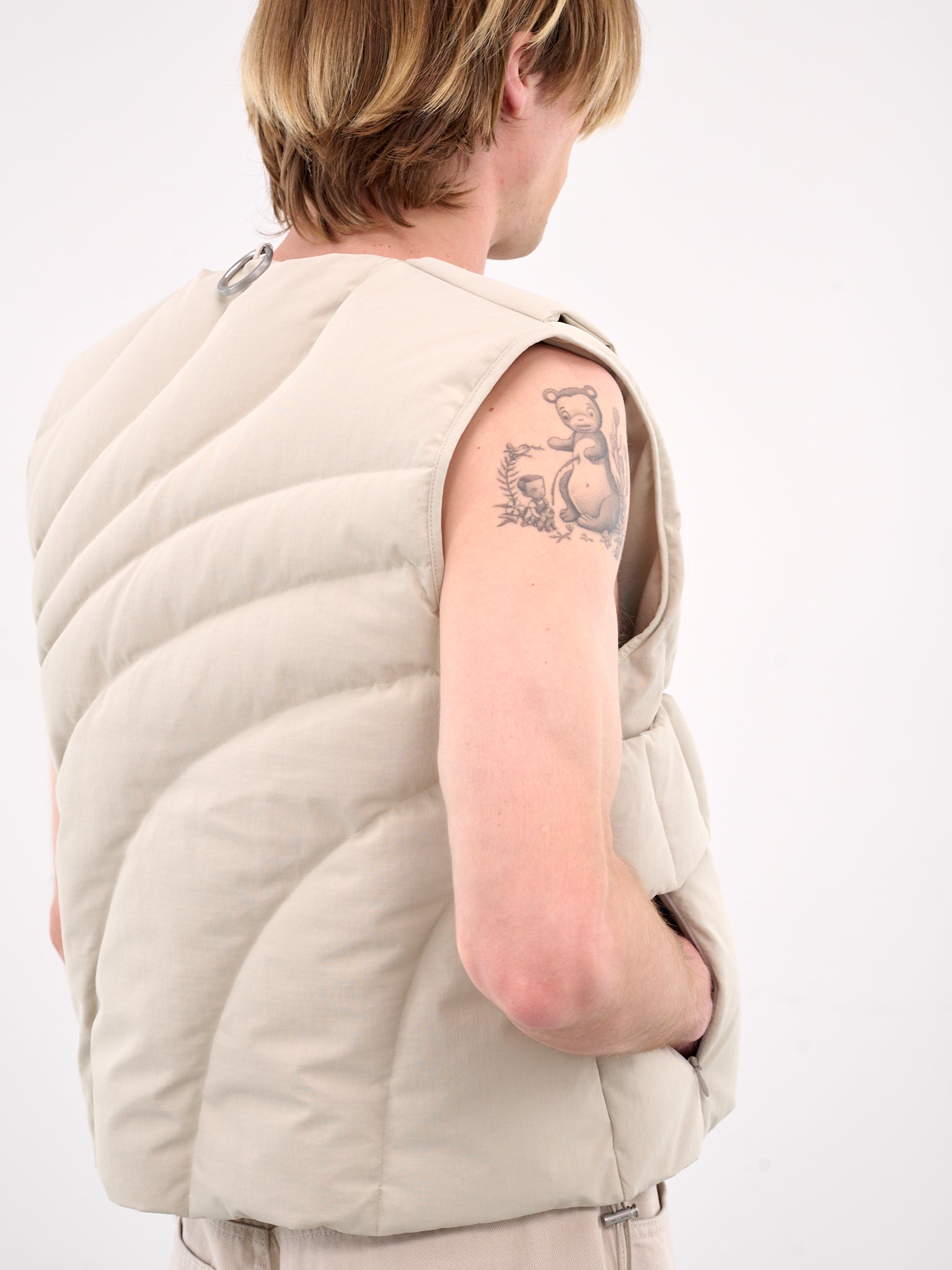 Padded Vest (M-03-003-STONE)