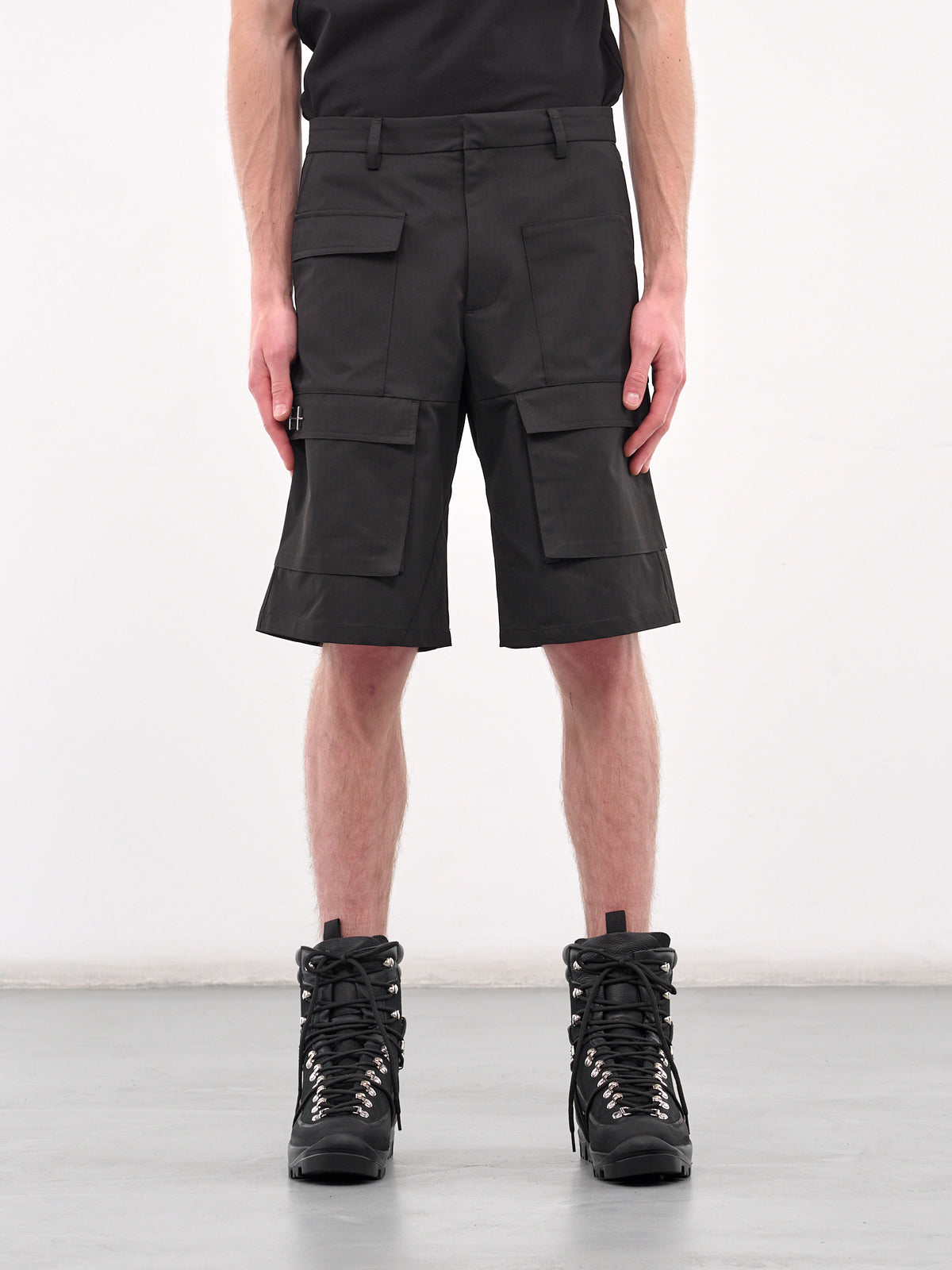 Cargo Shorts (M-10-163-BLACK)