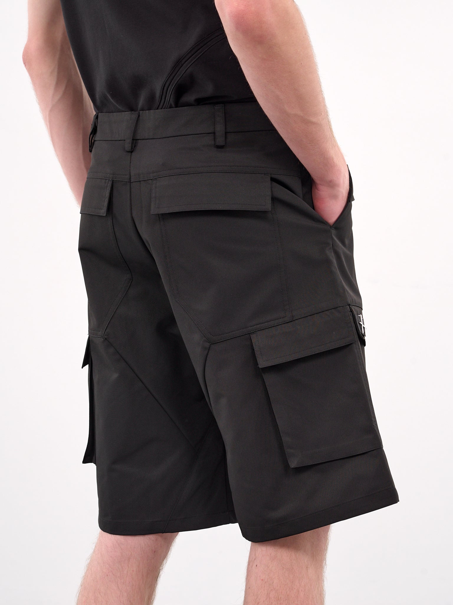 Cargo Shorts (M-10-163-BLACK)