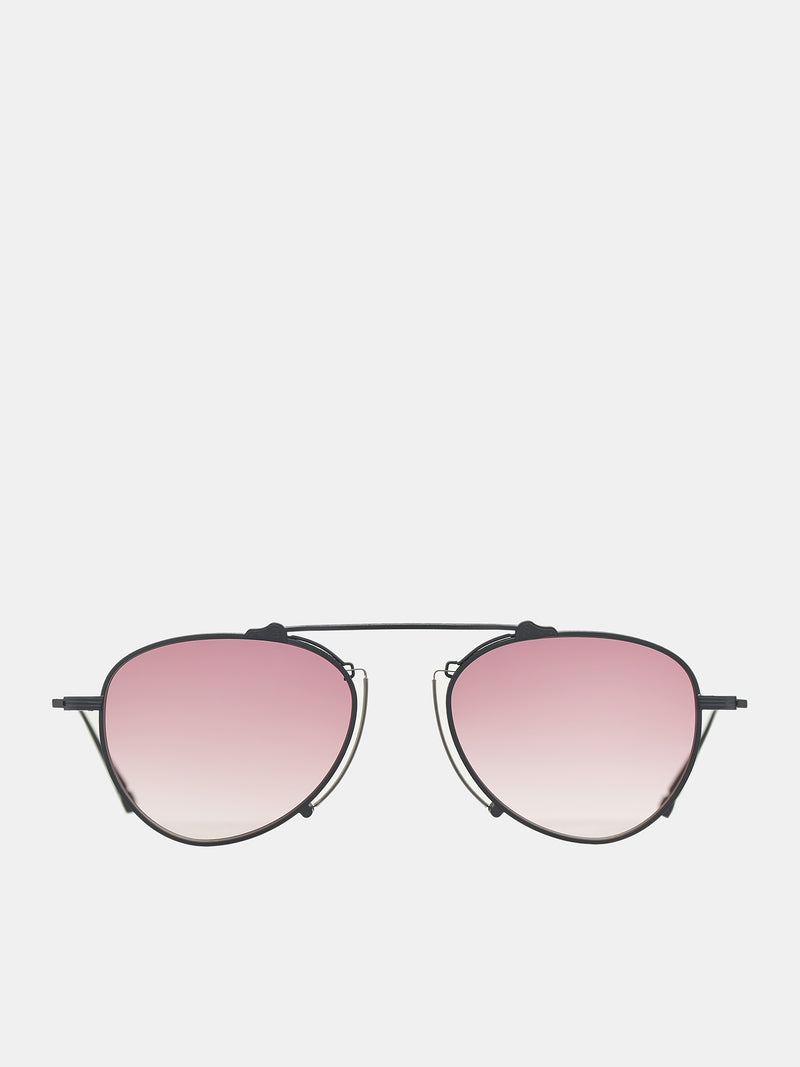 M3130 Aviator Sunglasses (M3130-SG-MBK-MATTE-BLACK-PINK)