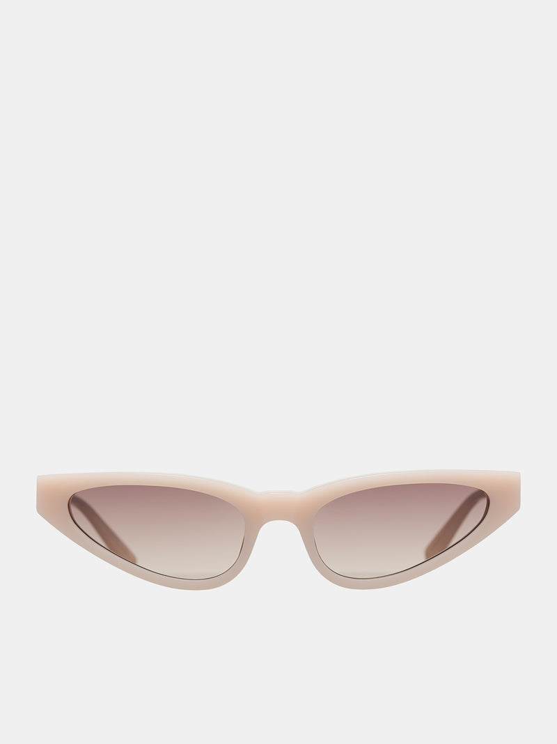 Cat Eye Sunglasses (MAGDA24C3SUN-PINK-SILVER-MOCHA)