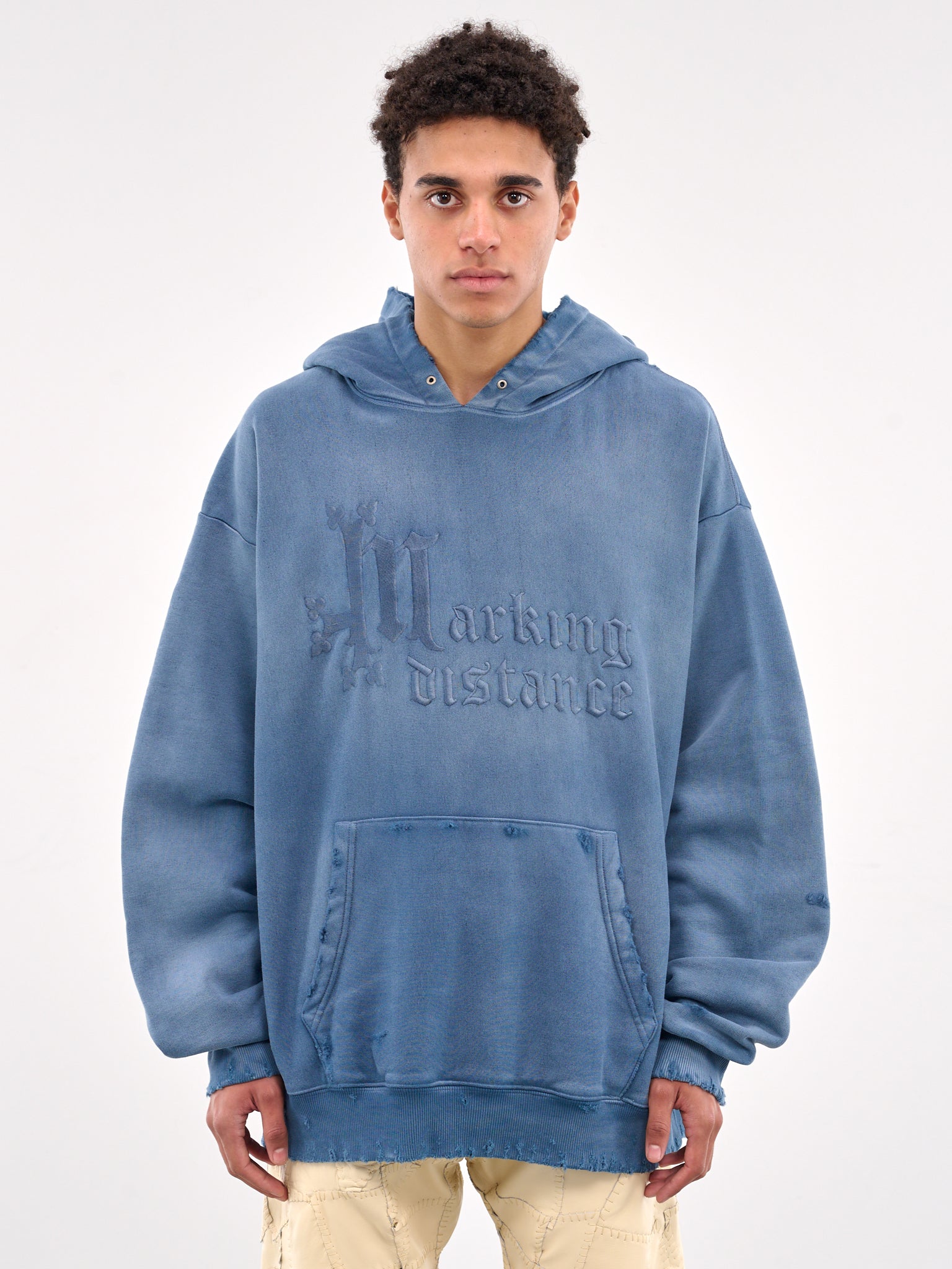 Classic Logo Hoodie (MD5SMF04AP-JE496-SUNFADE-BLUE)