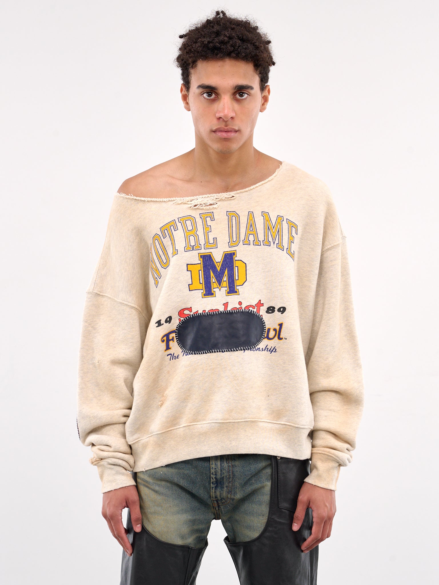 Collegiate Sweater (MD5SXF01AP-JE461-DIRT-GREY)