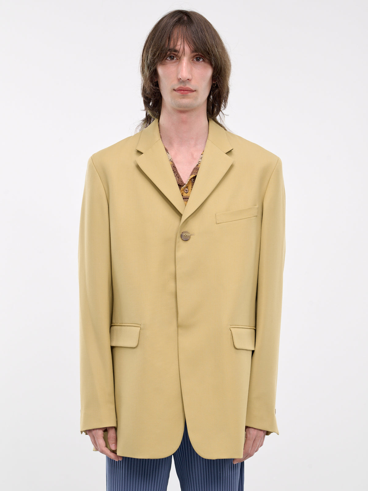 Mika Relaxed Blazer (MIKA-M21W319-LIGHT-OLIVE)