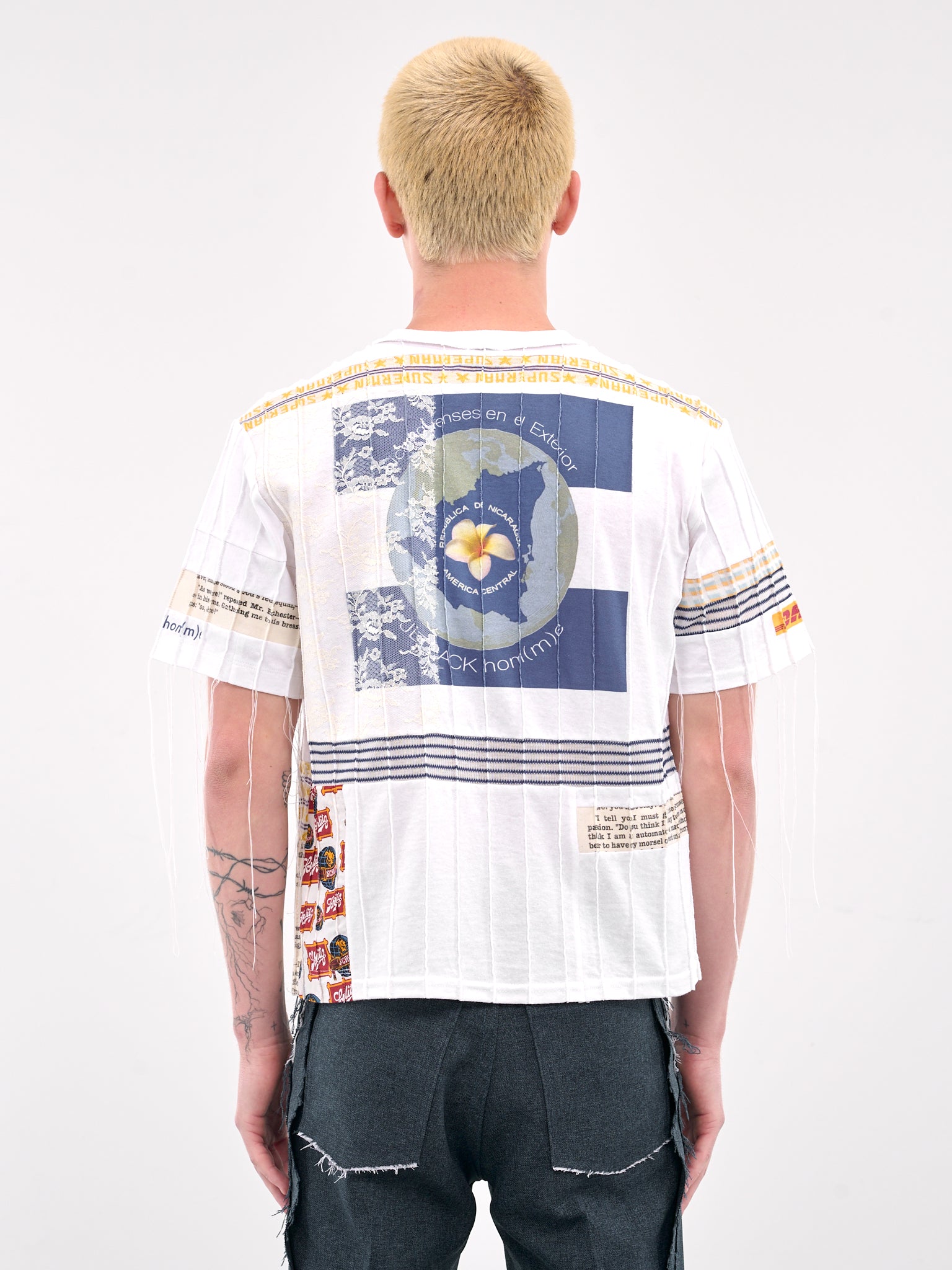 Mixed-Media Patchwork Tee (MIXED-MEDIA-PATCHWORK-MULTI)