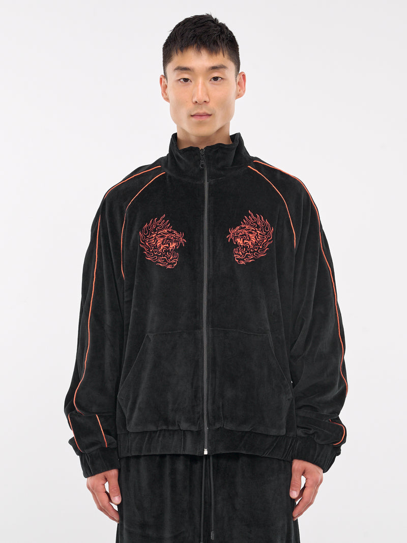 Supa Sleaze Track Top (MJ056J-VJ-BLACK)