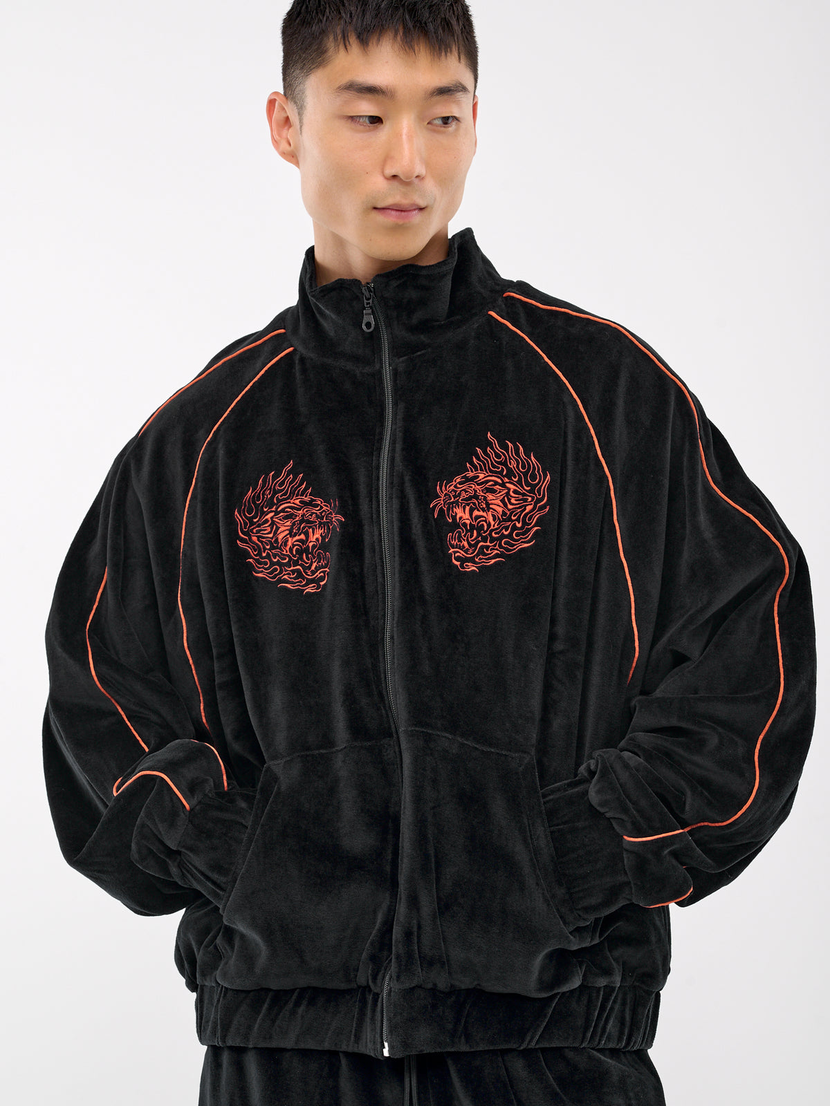 Supa Sleaze Track Top (MJ056J-VJ-BLACK)