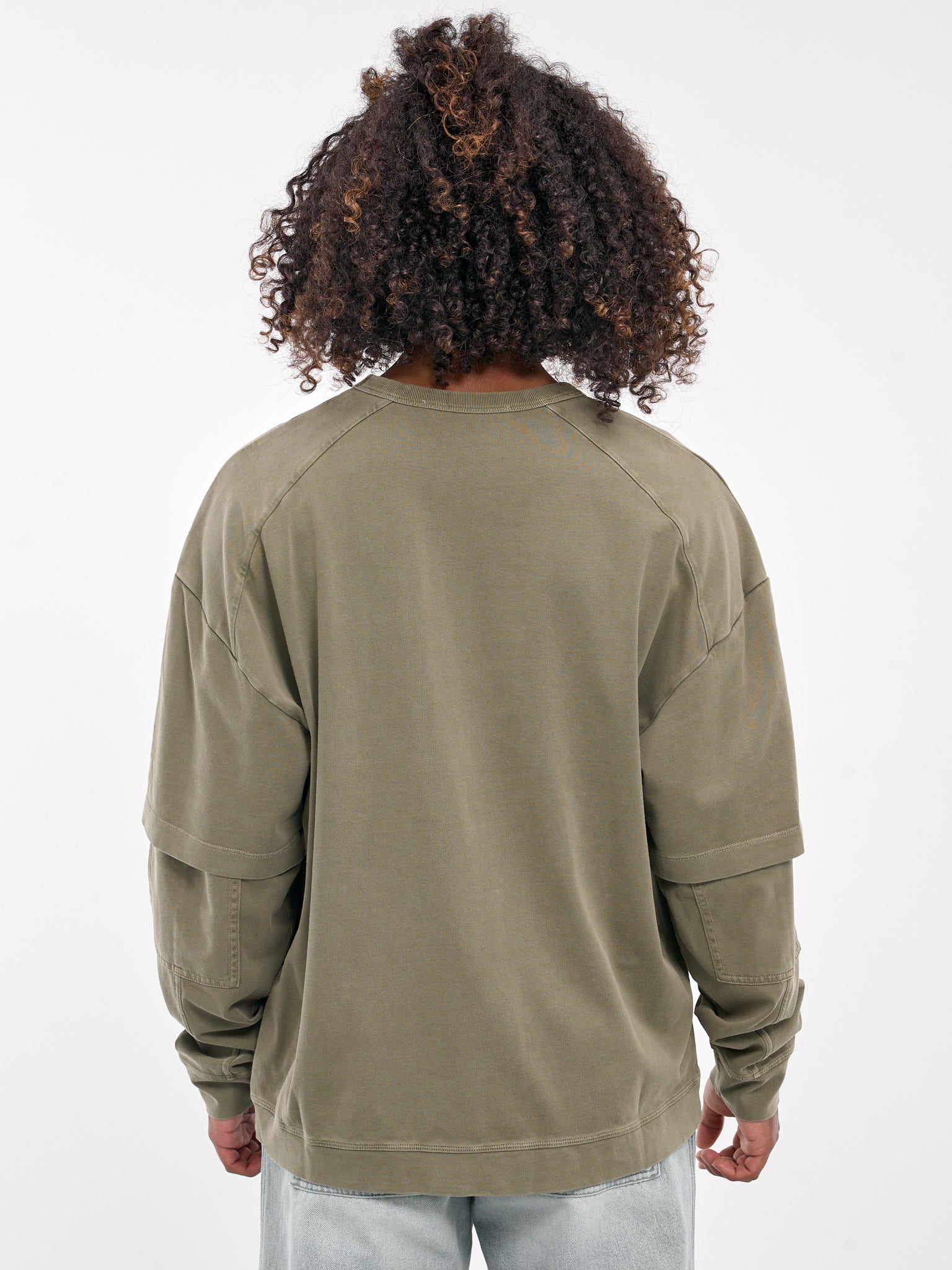 Layered Tee (MJE08-JTS01-MILITARY-GREEN)