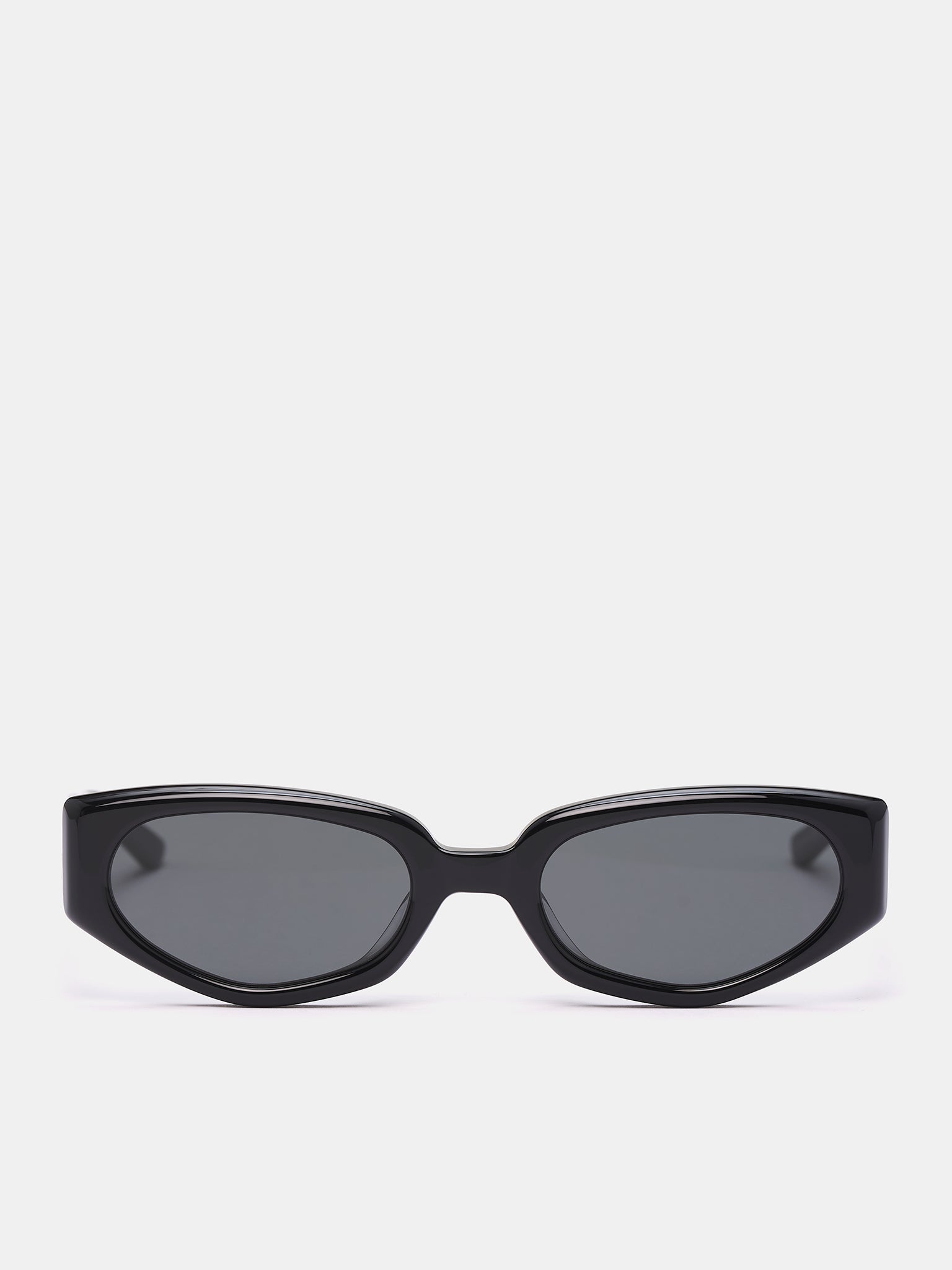 Margiela Geometric MM205 Sunglasses (MM205-01-BLACK)