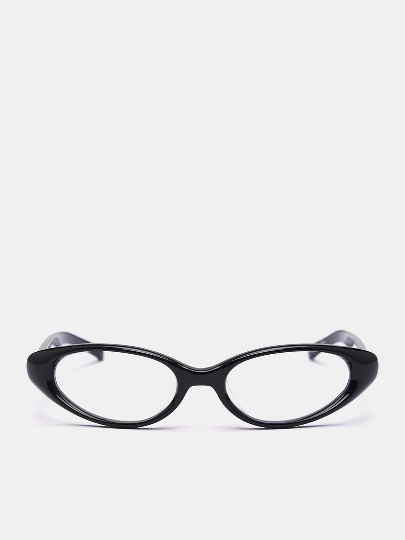 Margiela Cat Eye MM213 Sunglasses (MM213-01-BLACK)