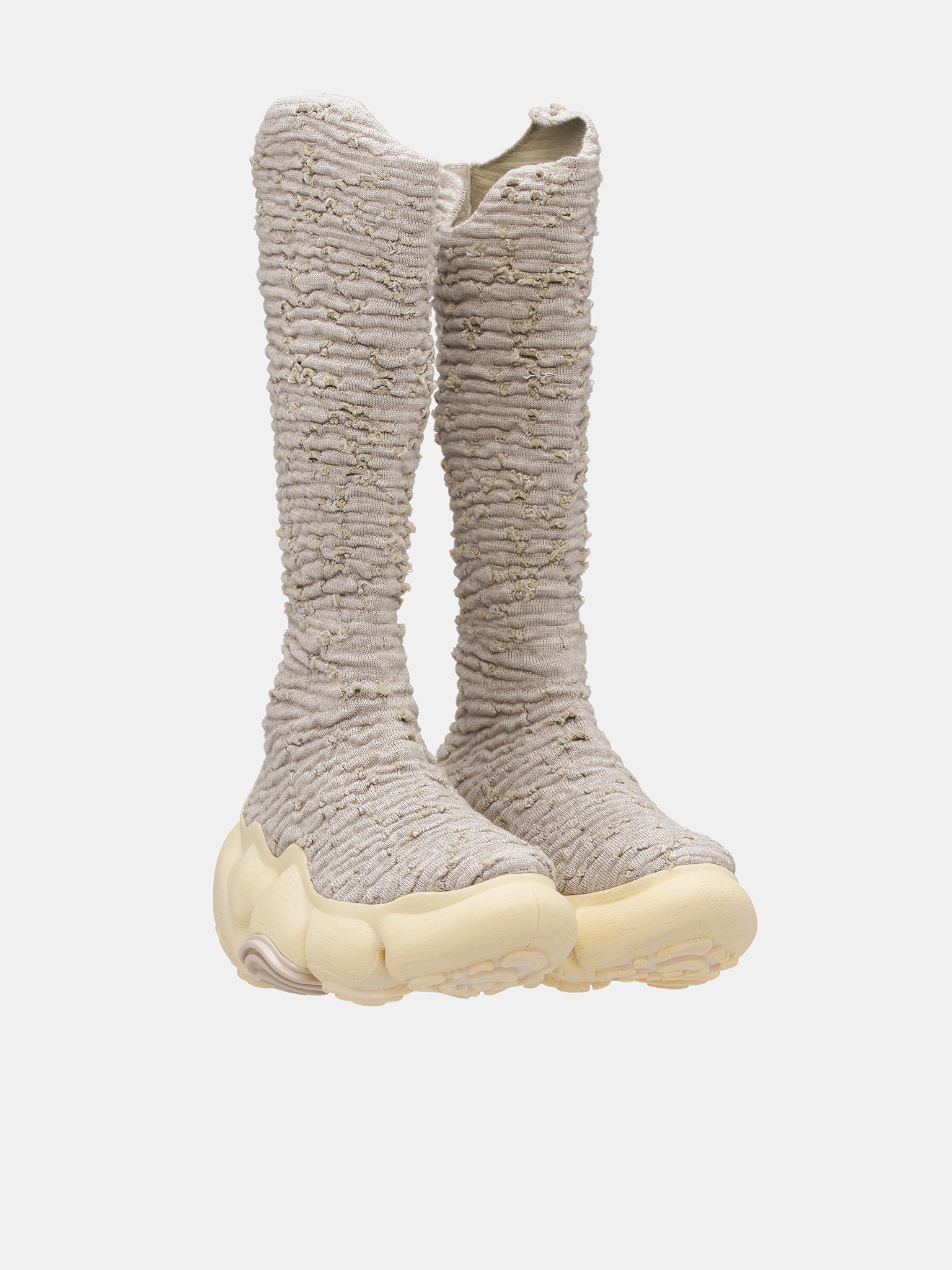 Moopie Doggiccino Knit Boots (MOOPIE-DOGGICCINO-VANILLA)