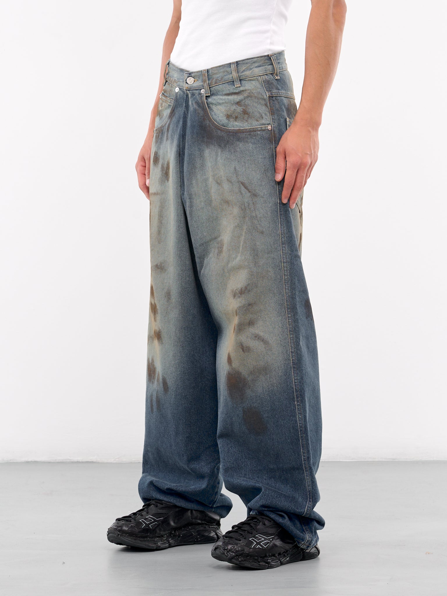 Kriss Kross Jeans (MP002D-WD-STAINED-BLUE)