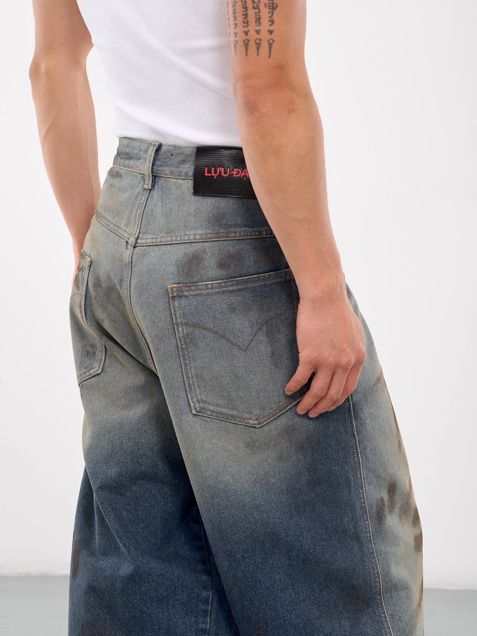 Kriss Kross Jeans (MP002D-WD-STAINED-BLUE)