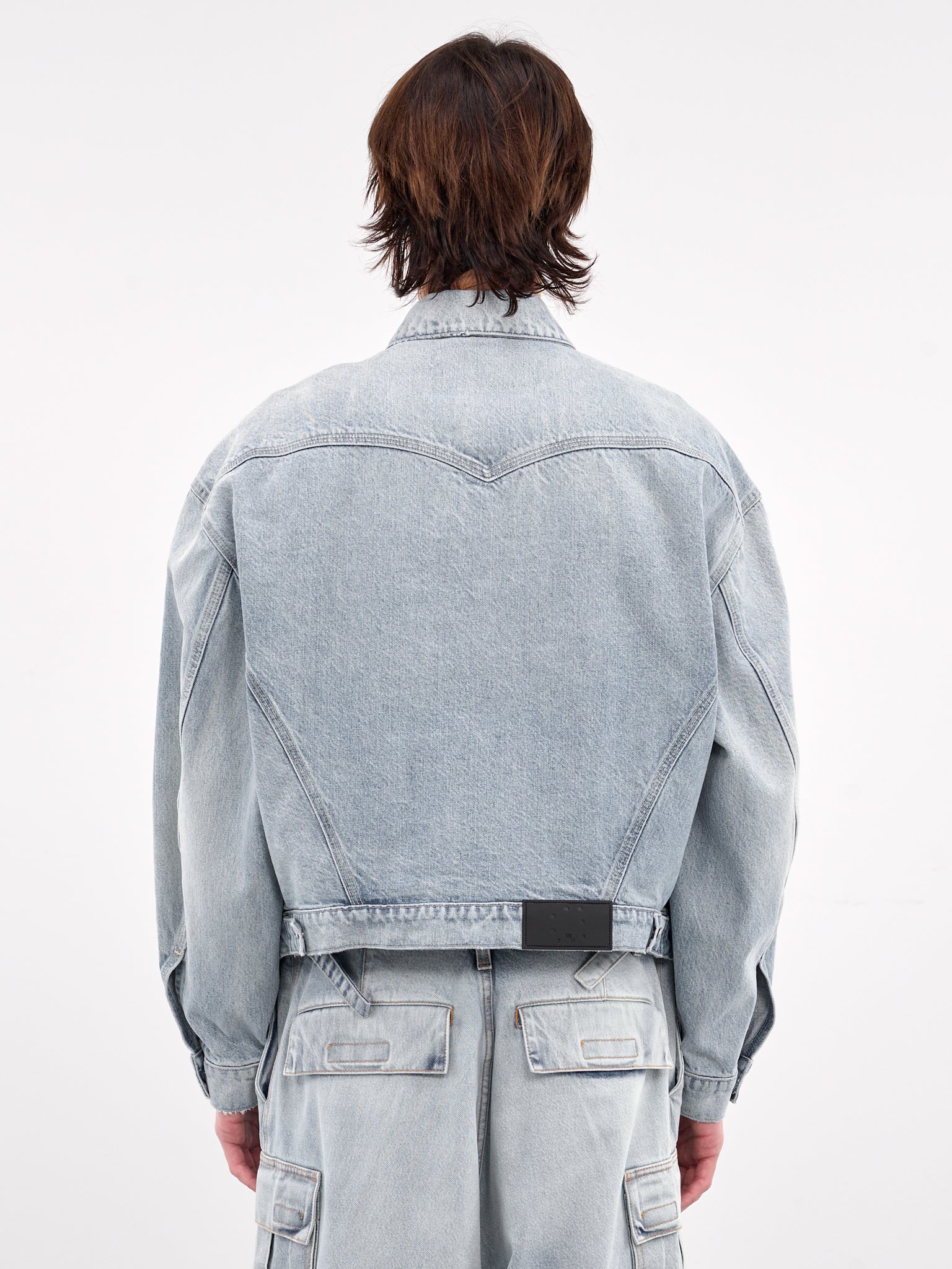 Denim Trucker Jacket (MP23DF1S-JC3003-LIGHT-VINTAGE)