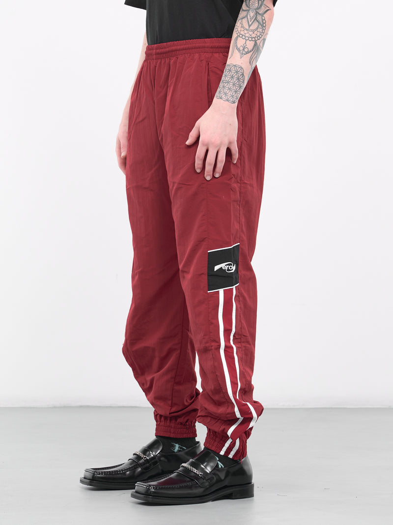 Kenzo Monogram Jacquard Jogger Pants In Red