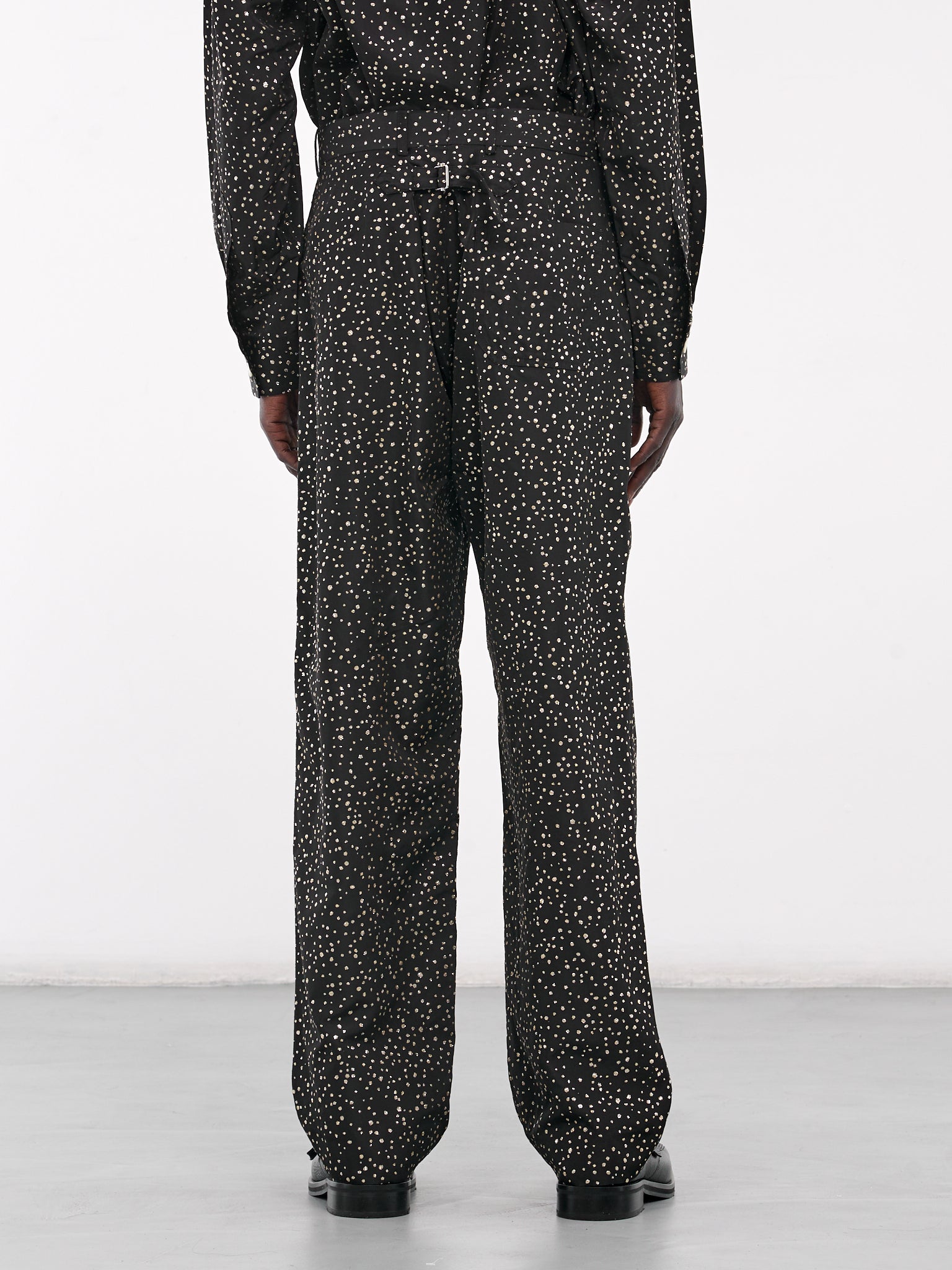 Glitter Trousers (MRF24BT067-BLACK)