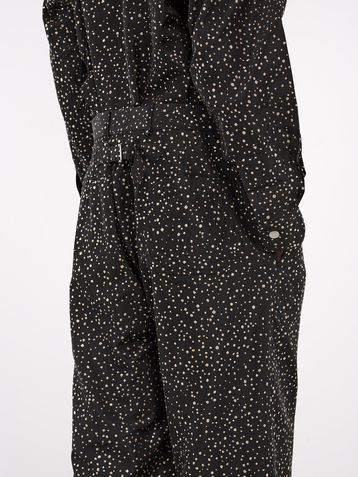 Glitter Trousers (MRF24BT067-BLACK)