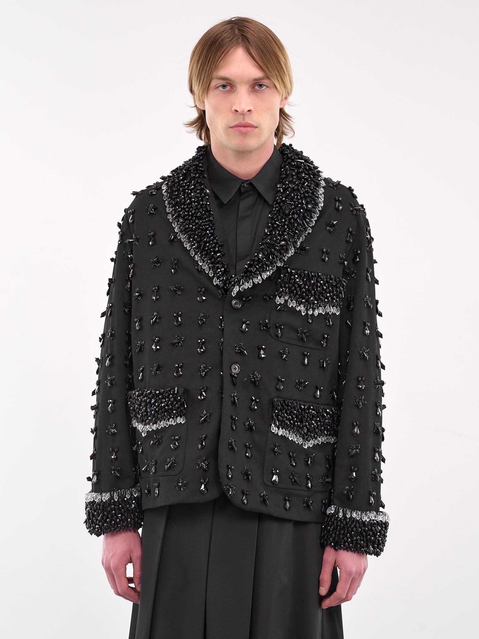 Beaded Tempest Jacket (MRS25JA014-BLACK)