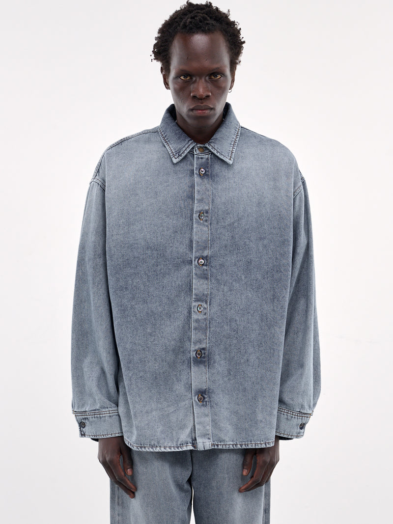 Keanu Tencel Denim Shirt (MSH06-TBL01W021-BLUE)