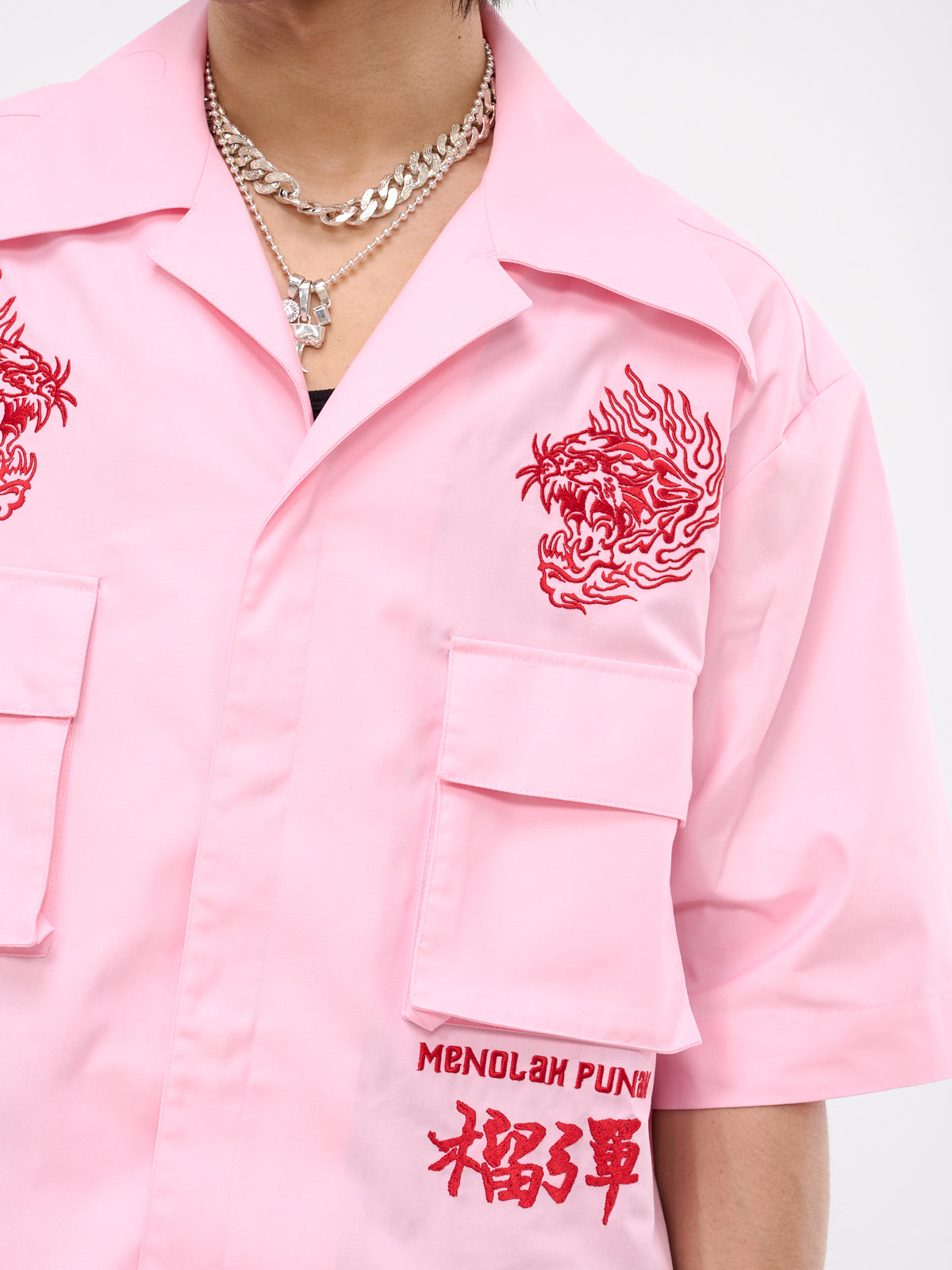 Hustler Shirt (MT079W-GA-BABY-PINK)