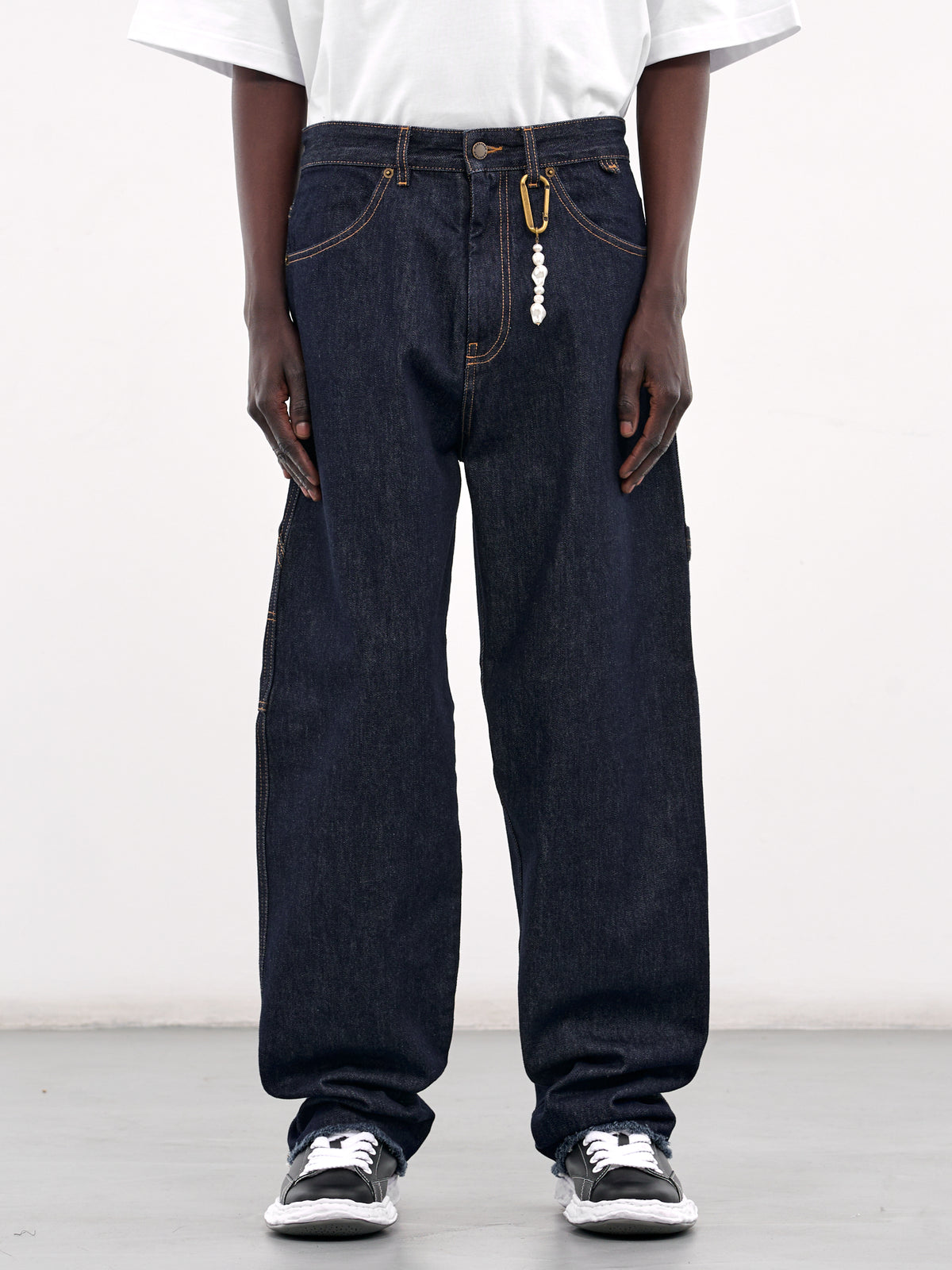 John Raw Denim Work Trousers (MTR01-DBL03-RAW-DENIM-BLUE)