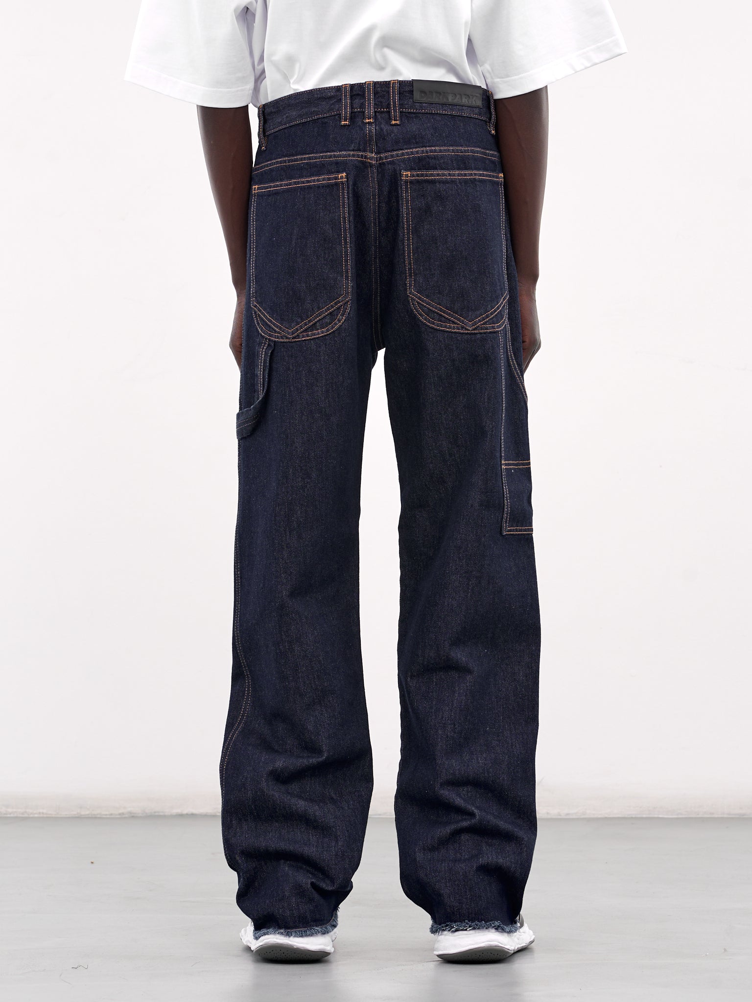 John Raw Denim Work Trousers (MTR01-DBL03-RAW-DENIM-BLUE)