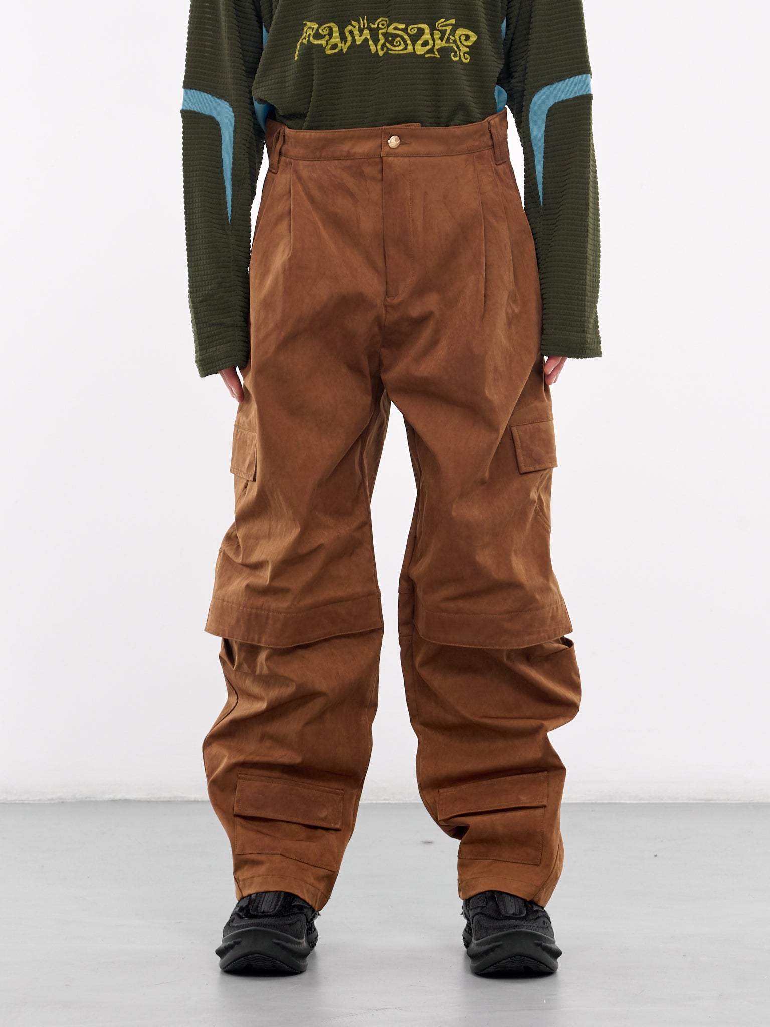 Cassell Stained Cargo Pants (N3-PT-09-CB-COFFEE-BEAN)