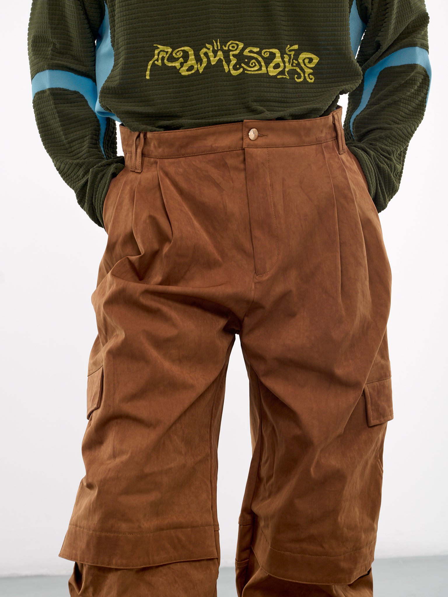 Cassell Stained Cargo Pants (N3-PT-09-CB-COFFEE-BEAN)