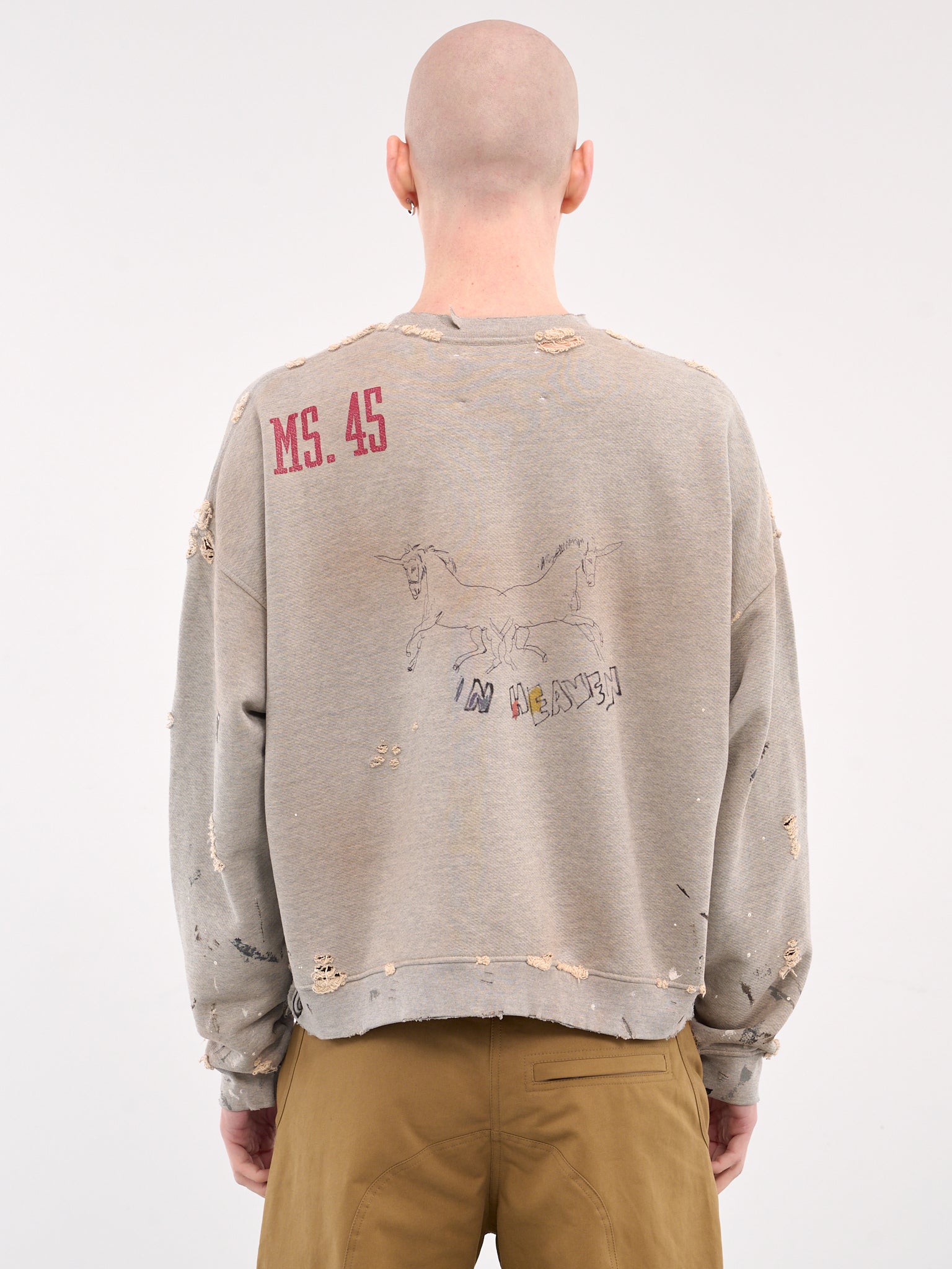 Nick St. John Crewneck (NICK-ST-JOHN-HTR-GREY)