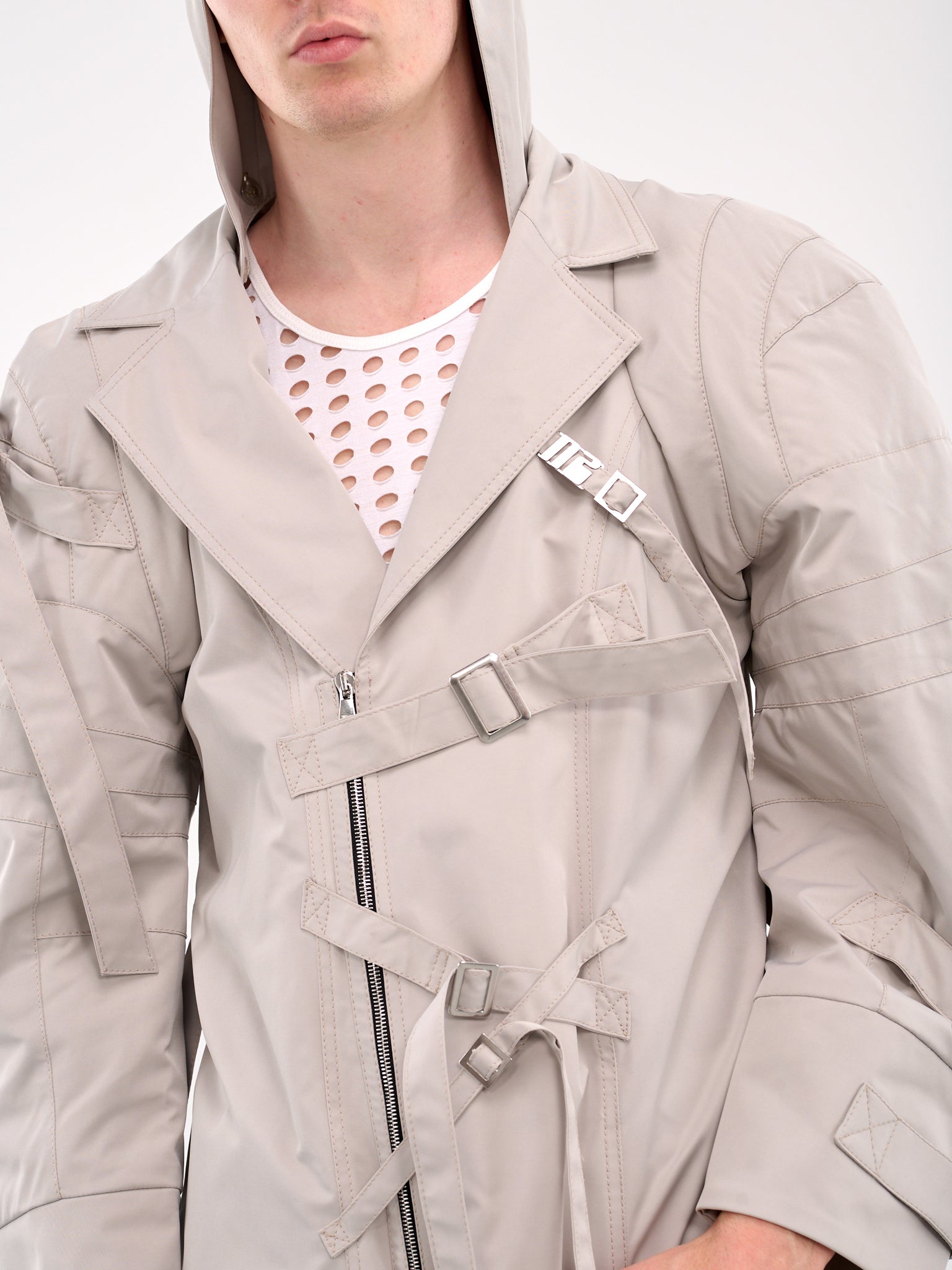 Strapped In Coat (NZ403-15-BEIGE)