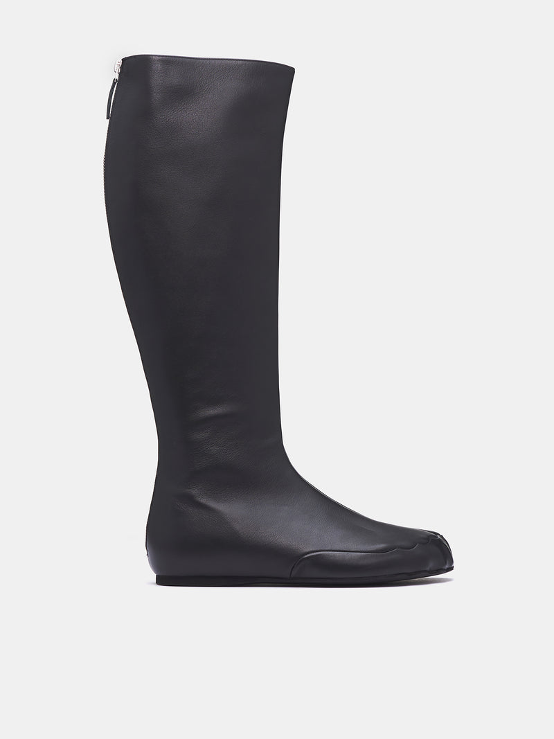 Knee High Foot Boots (NZ707-01-BLACK)