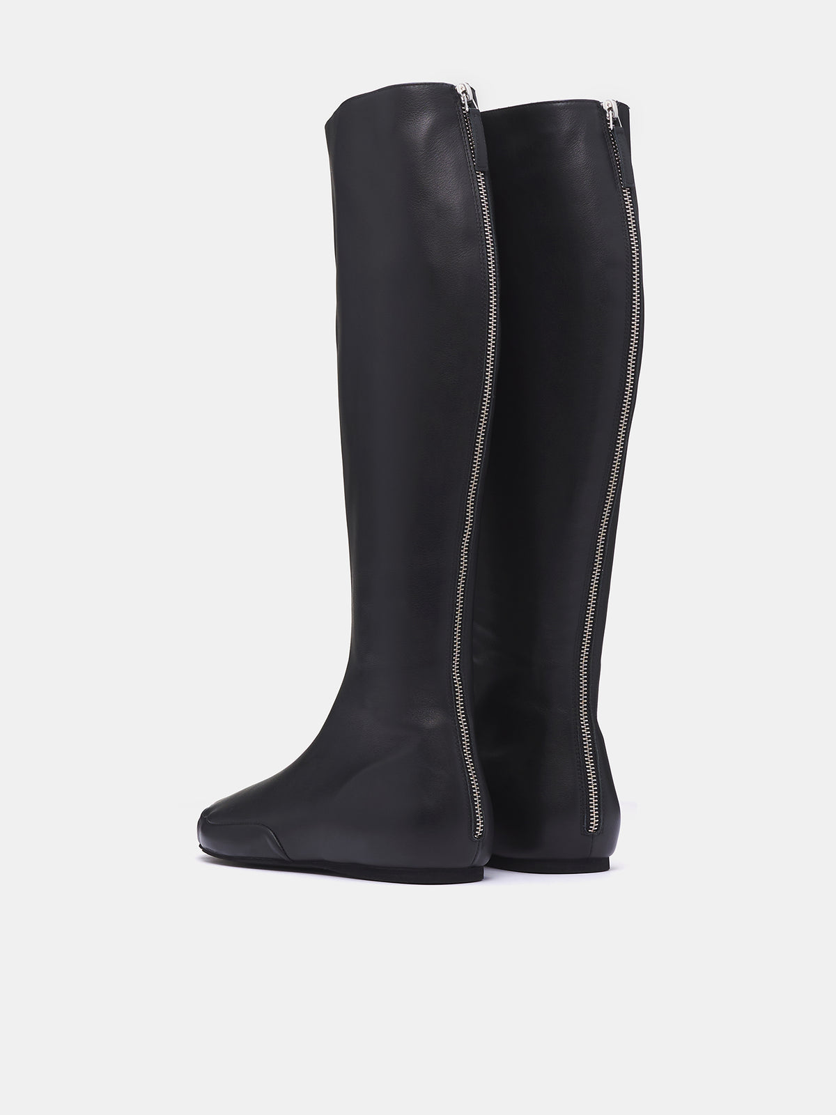 Knee High Foot Boots (NZ707-01-BLACK)